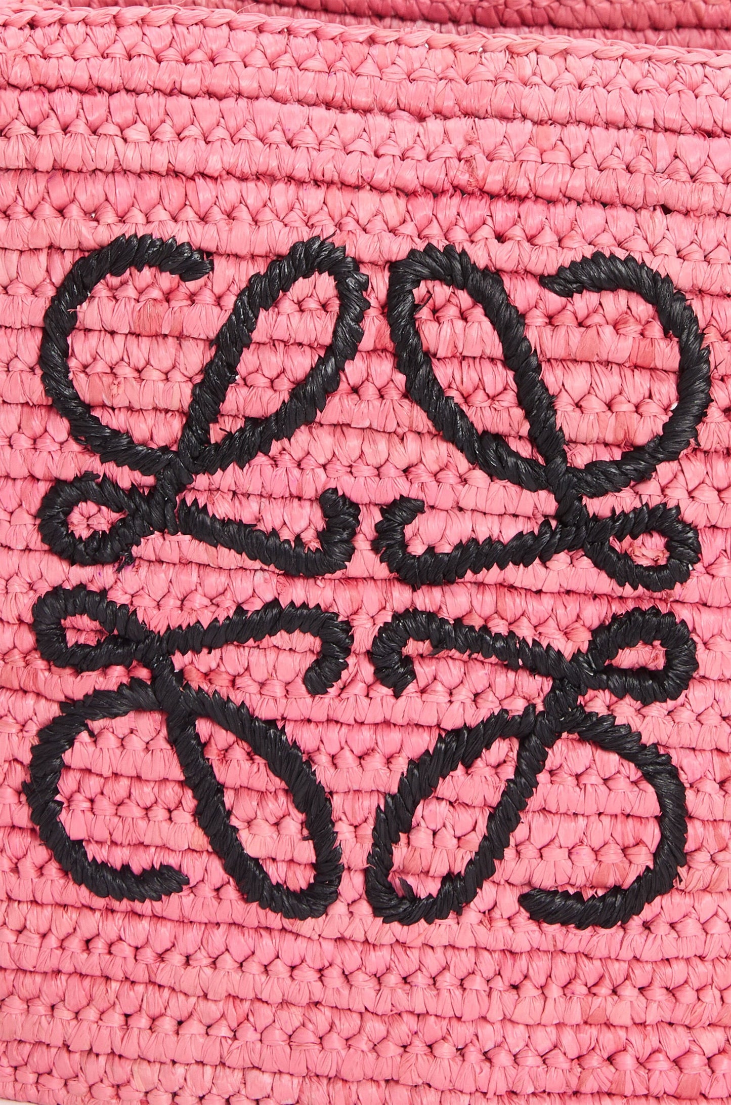 Small Elephant Basket bag in raffia - Hall Of Brand