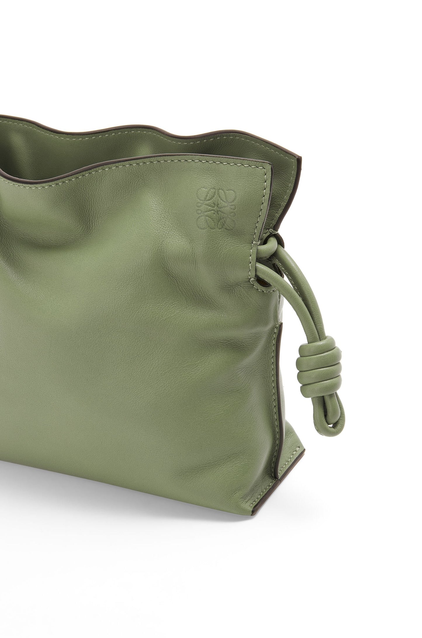 Mini Flamenco clutch in nappa calfskin - Hall Of Brand