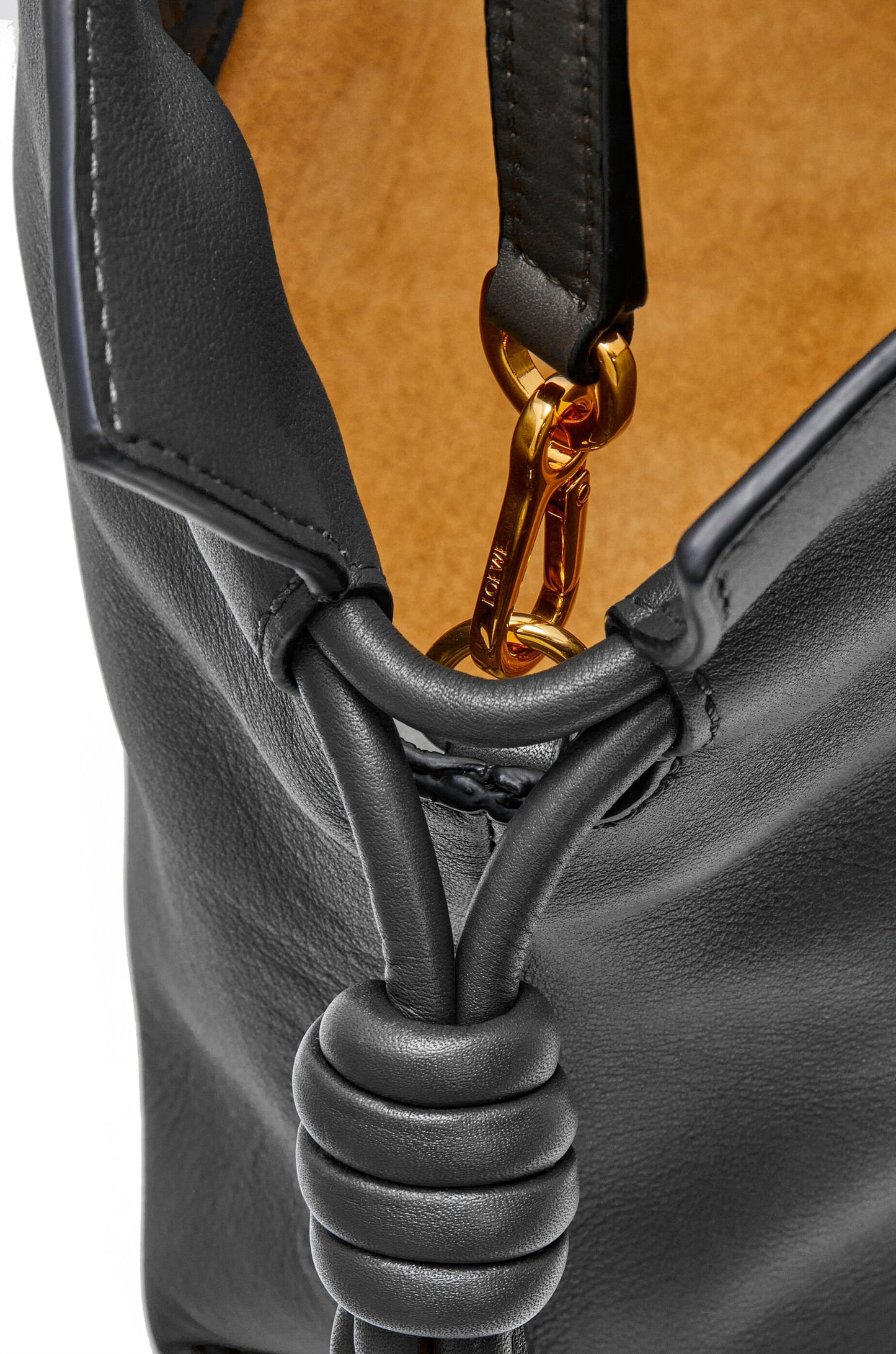 Mini Flamenco clutch in nappa calfskin - Hall Of Brand
