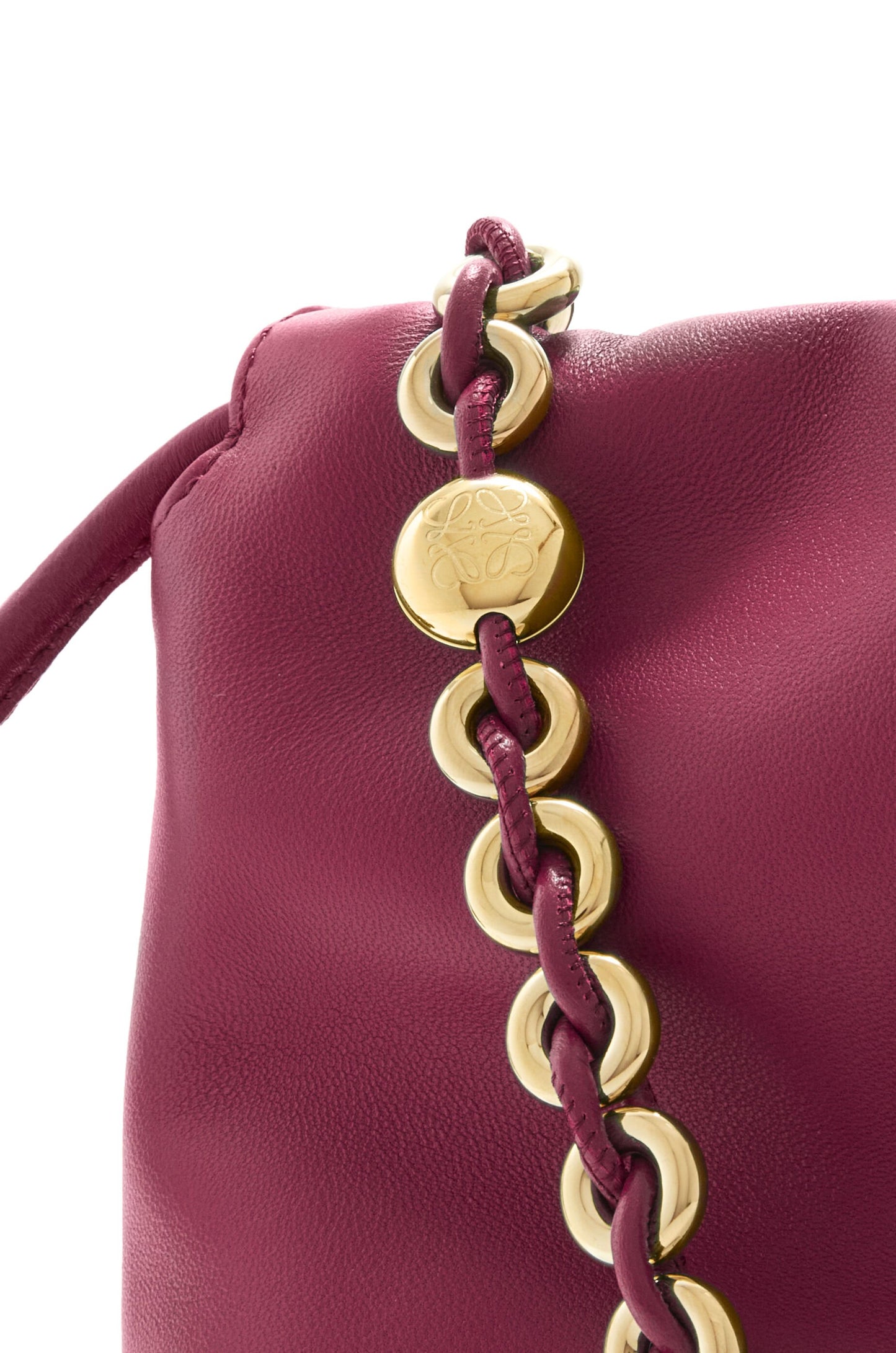 Medium Flamenco purse in mellow nappa lambskin - Hall Of Brand