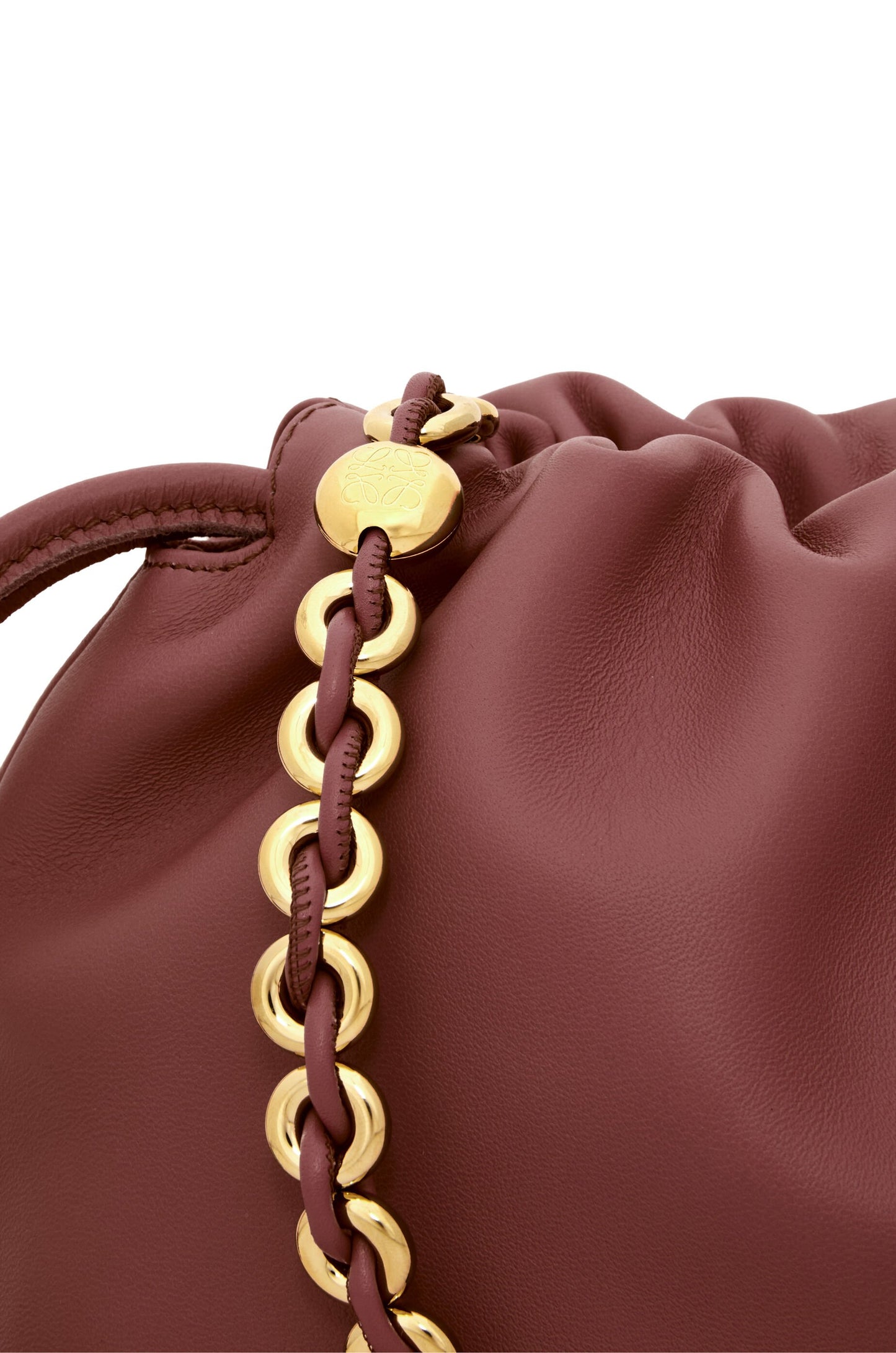 Medium Flamenco purse in mellow nappa lambskin - Hall Of Brand