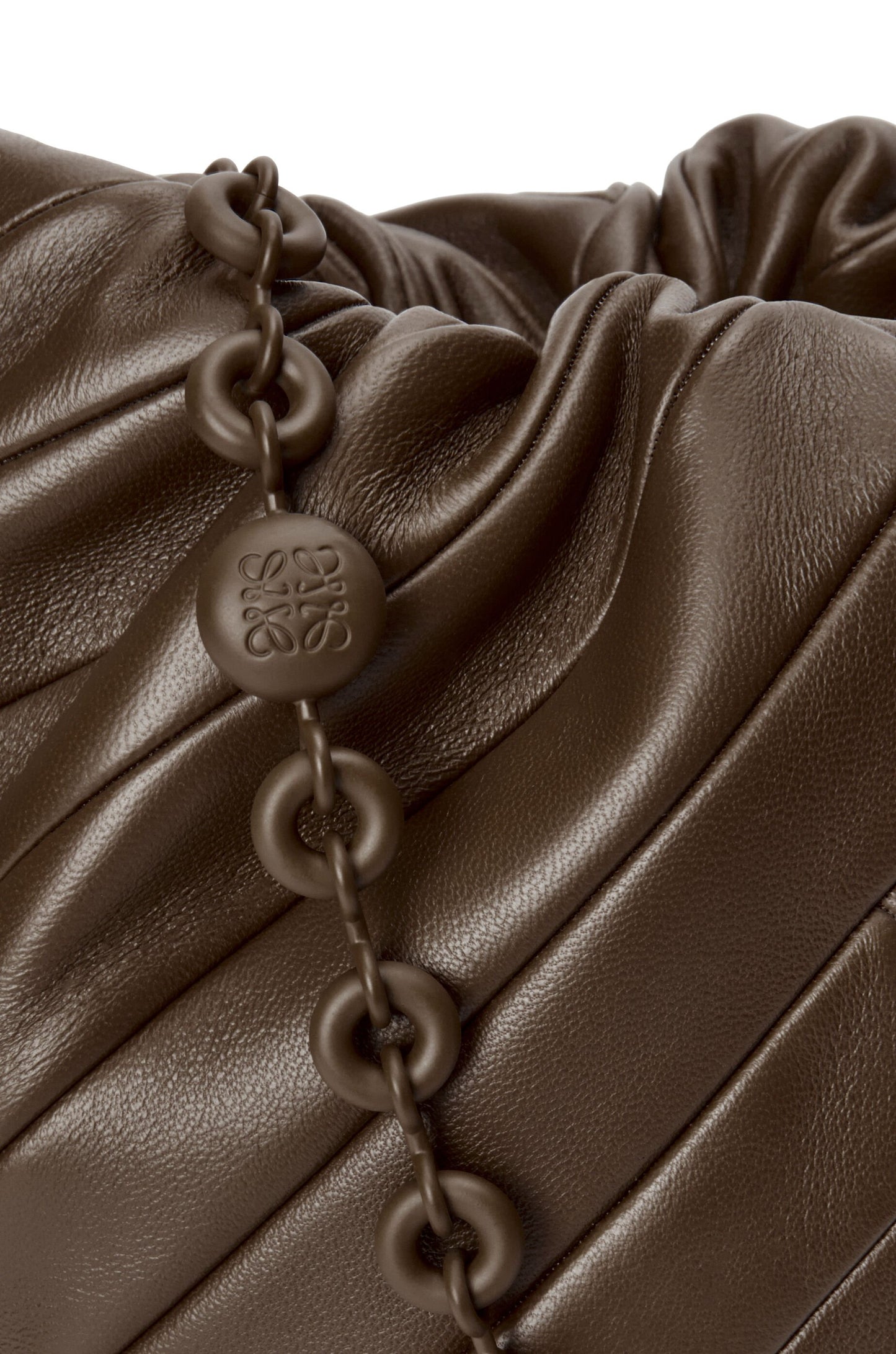 Medium Flamenco Purse bucket in mellow nappa lambskin - Hall Of Brand
