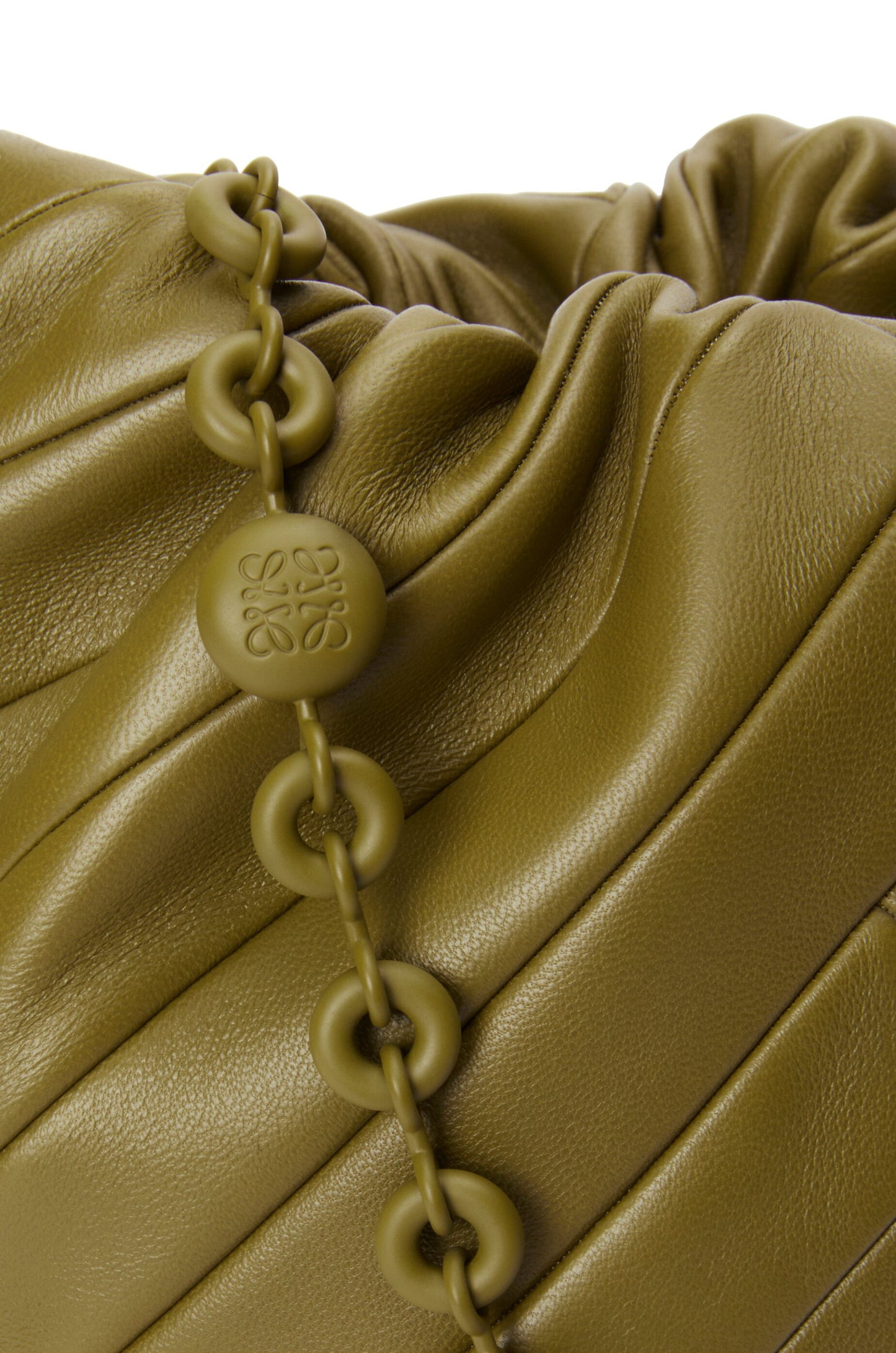 Medium Flamenco Purse bucket in mellow nappa lambskin - Hall Of Brand