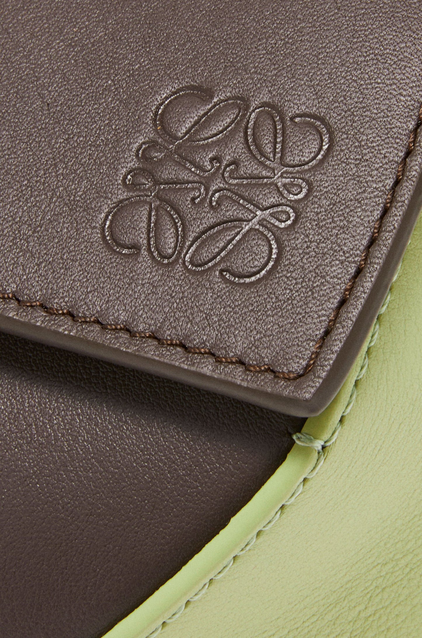 Small Puzzle bag in classic calfskin and suede - Hall Of Brand