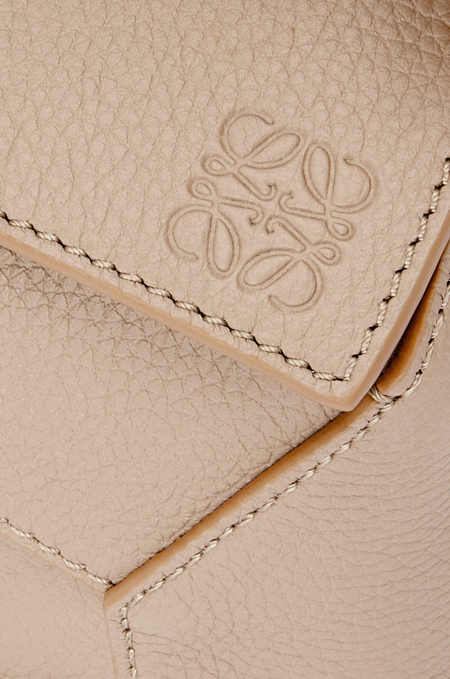 Mini Puzzle bag in soft grained calfskin - Hall Of Brand