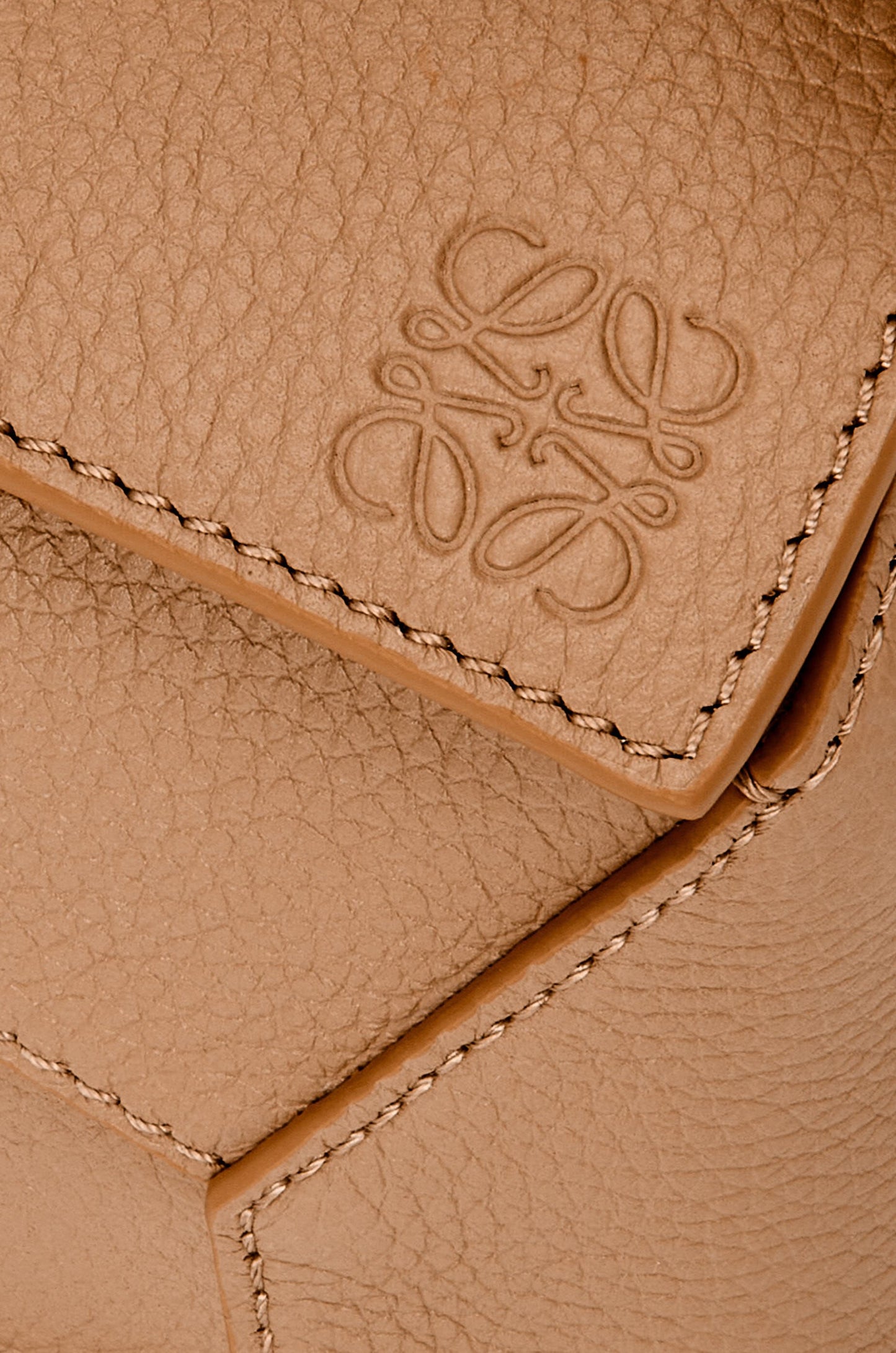 Mini Puzzle bag in soft grained calfskin - Hall Of Brand