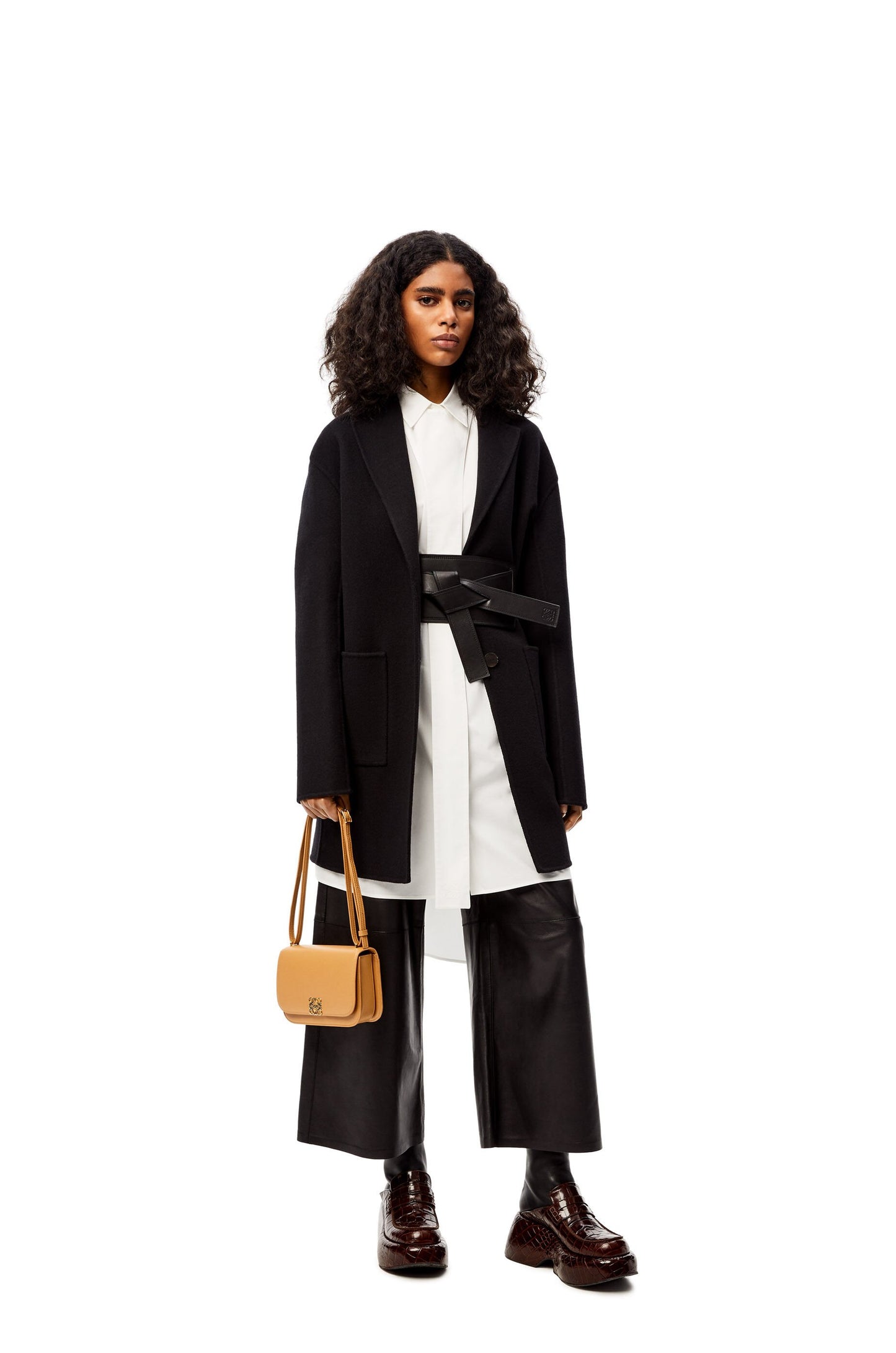 Small Goya bag in silk calfskin - Hall Of Brand