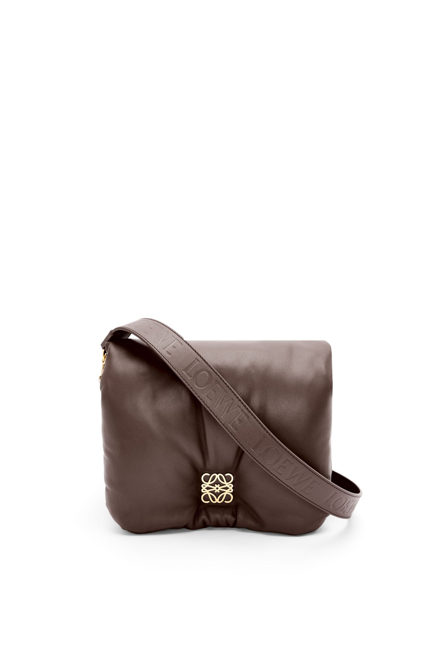 Medium Goya Puffer bag in shiny nappa lambskin - Hall Of Brand