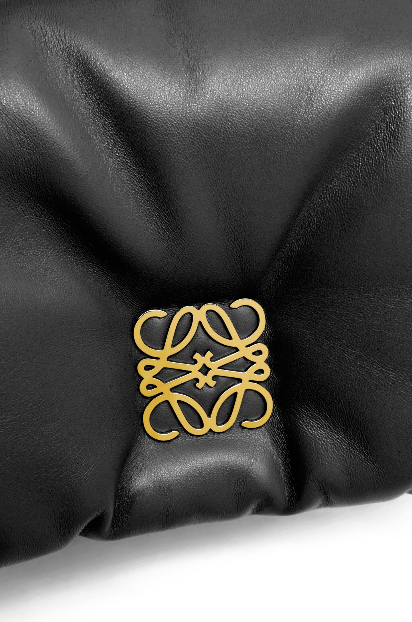 Mini Goya Puffer bag in shiny nappa lambskin