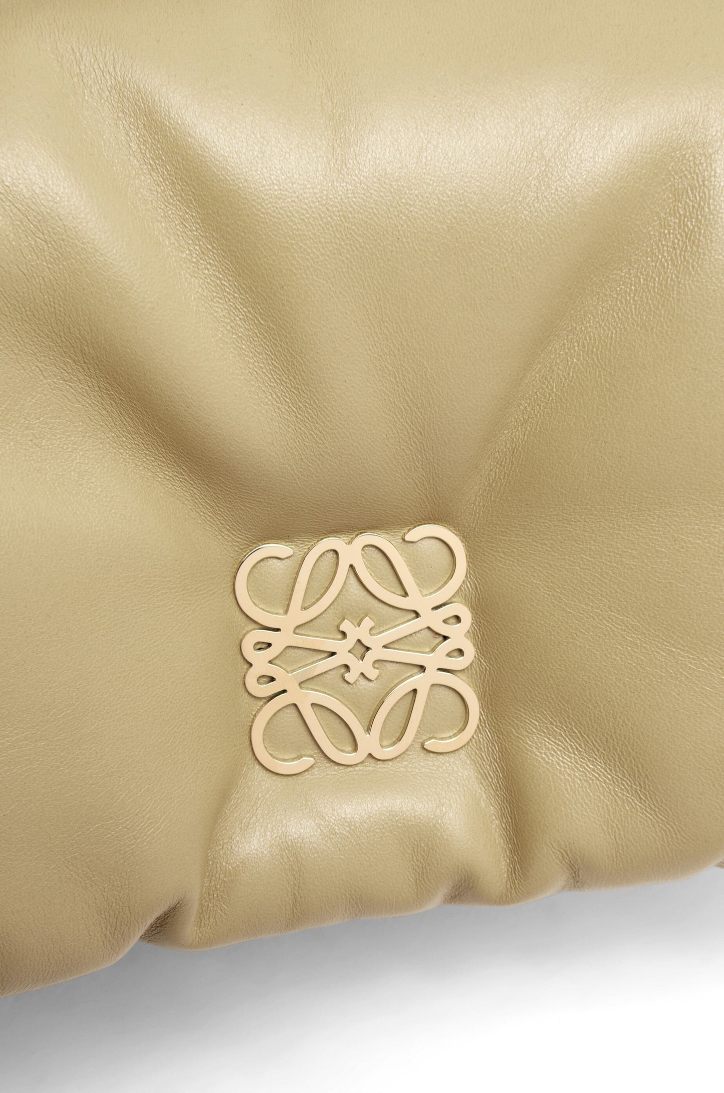 Mini Goya Puffer bag in shiny nappa lambskin - Hall Of Brand