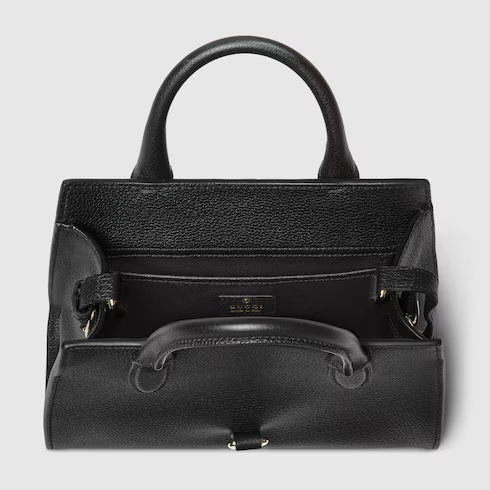 Small tote bag with hook closure - Hall Of Brand