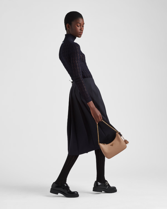 Prada re-edition 2005 saffiano leather bag