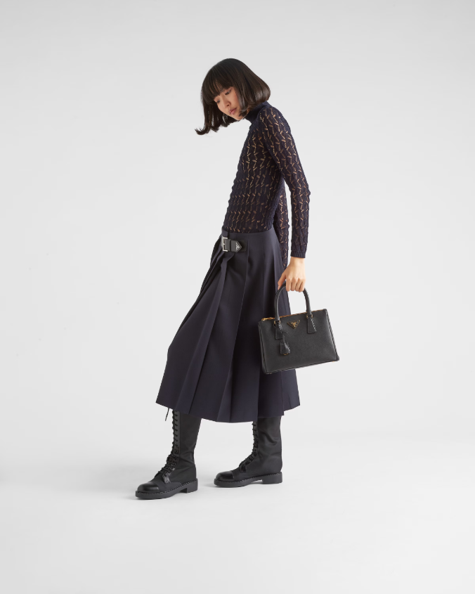 Medium prada galleria saffiano leather bag - Hall Of Brand