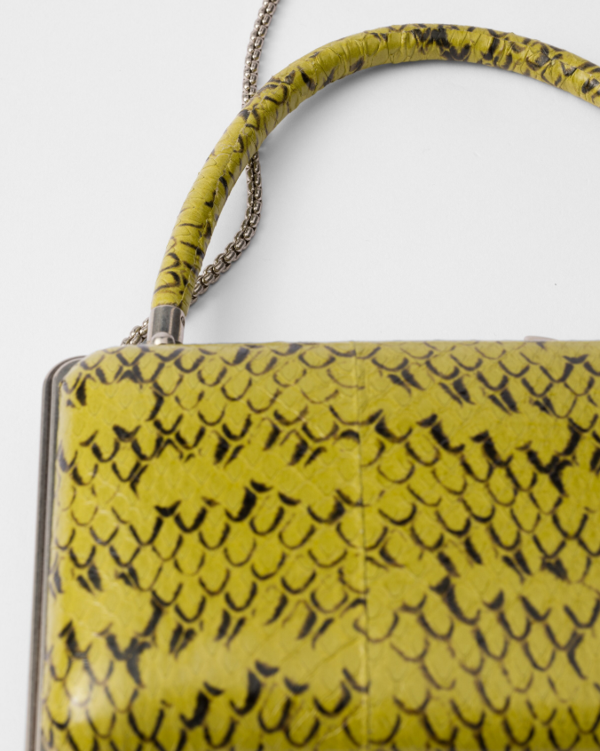 Ayers leather clutch