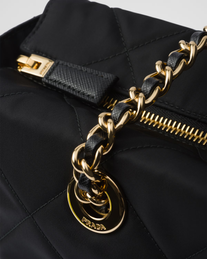 Prada re-edition 1995 chaîne medium re-nylon tote bag