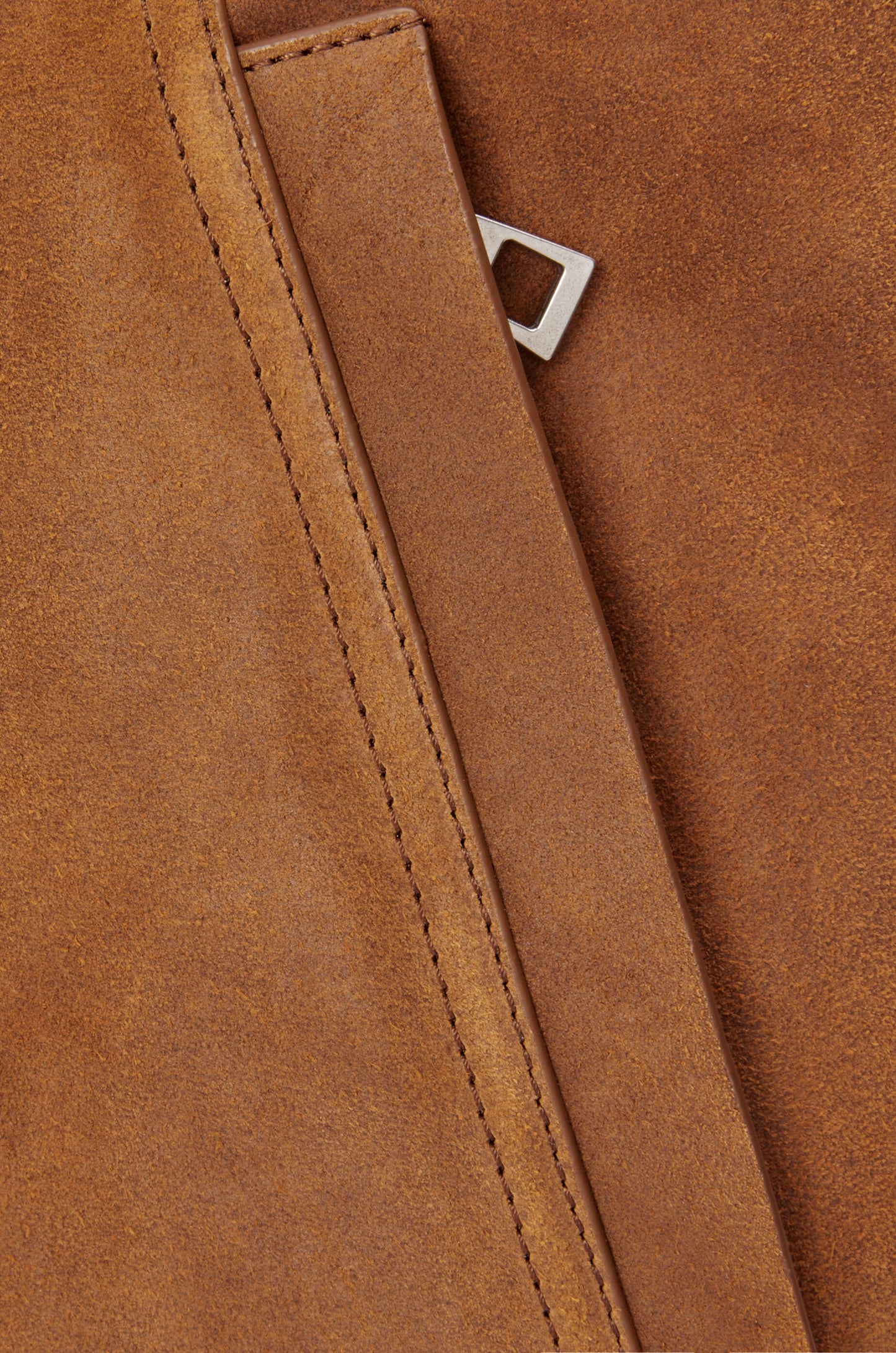Flamenco backpack in pressed suede - Hall Of Brand