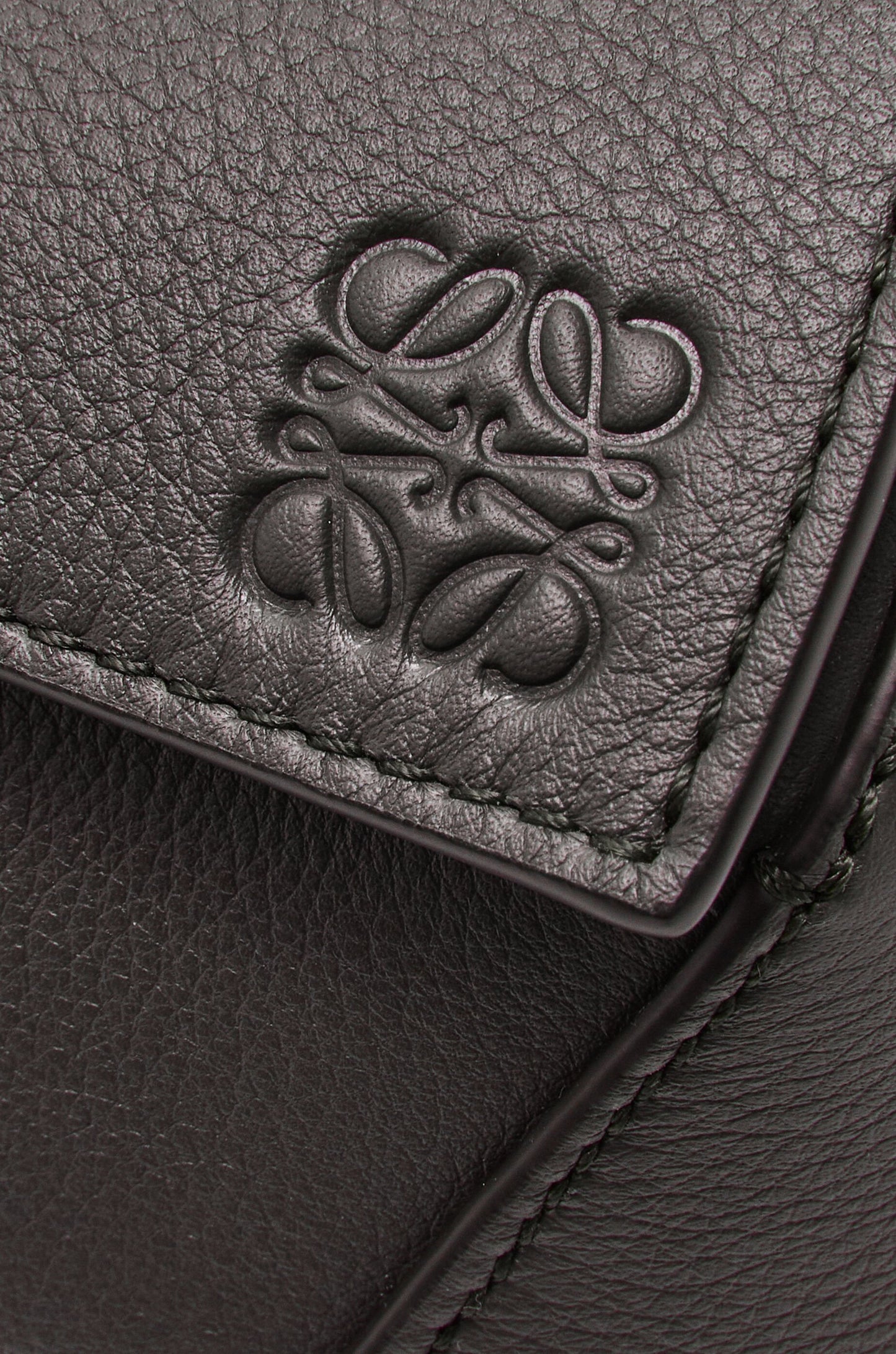 Mini Puzzle bumbag in classic calfskin