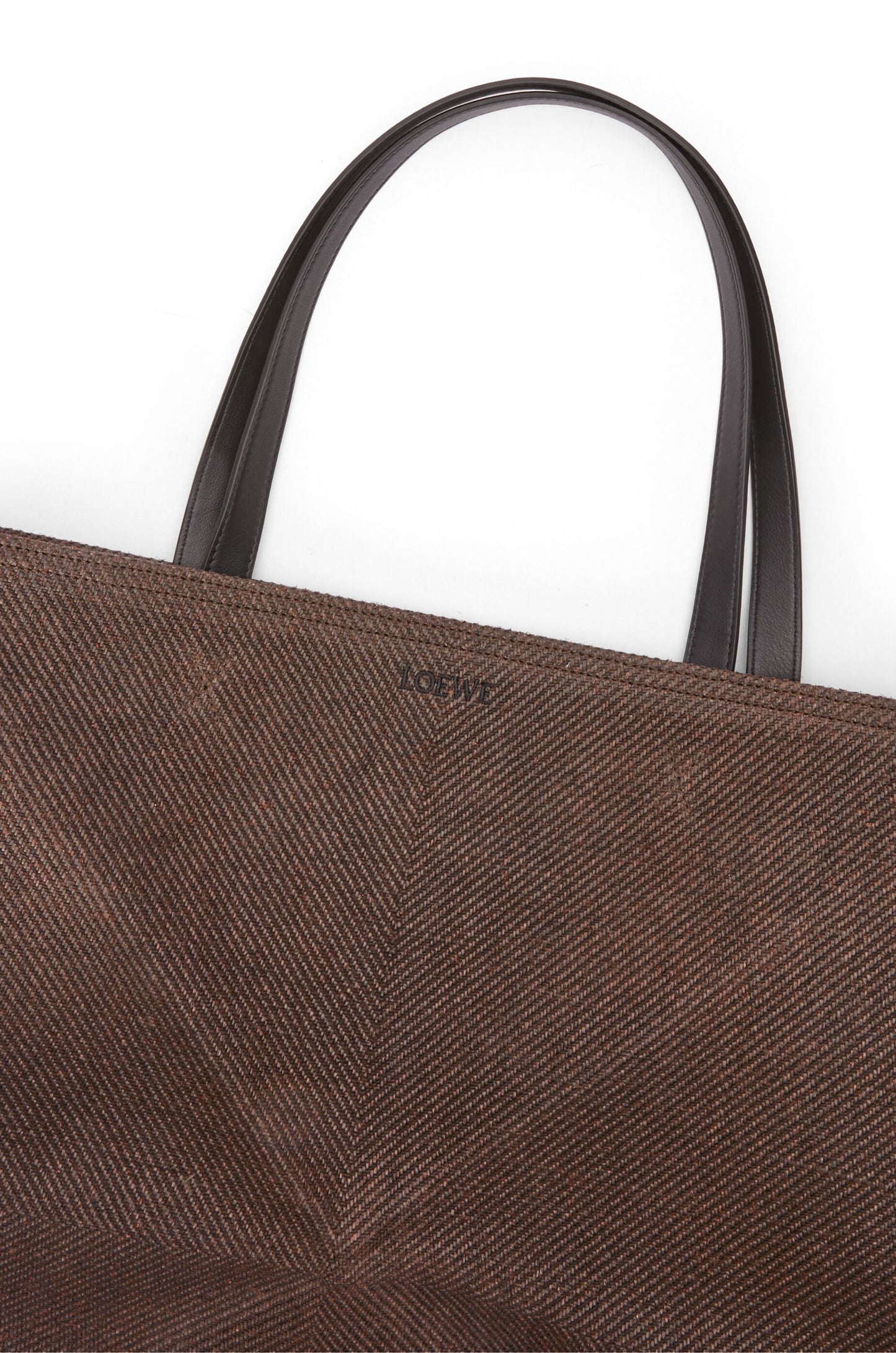 XL Puzzle Fold tote in waxed canvas - Hall Of Brand
