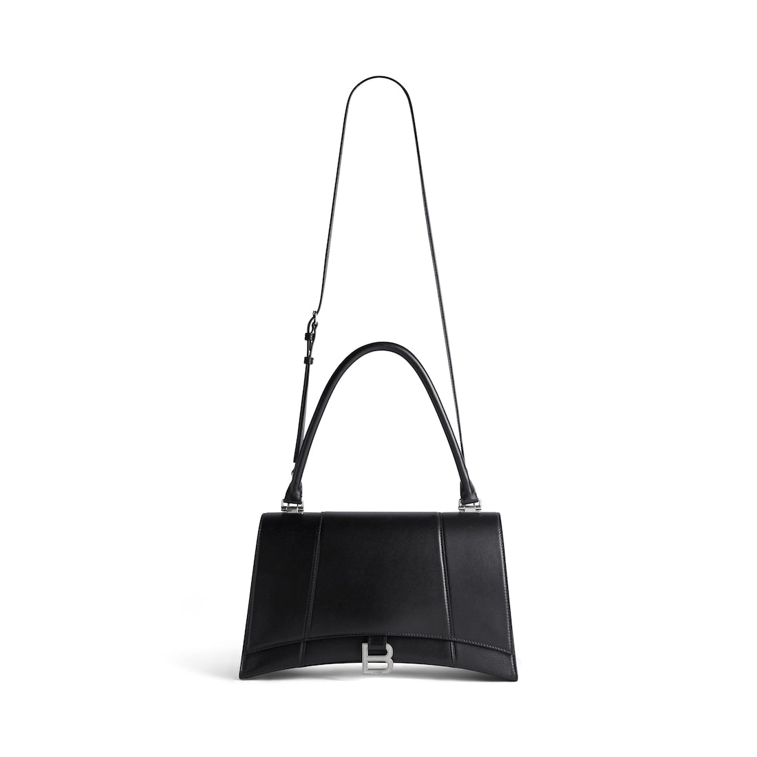 Hourglass hinge medium handbag