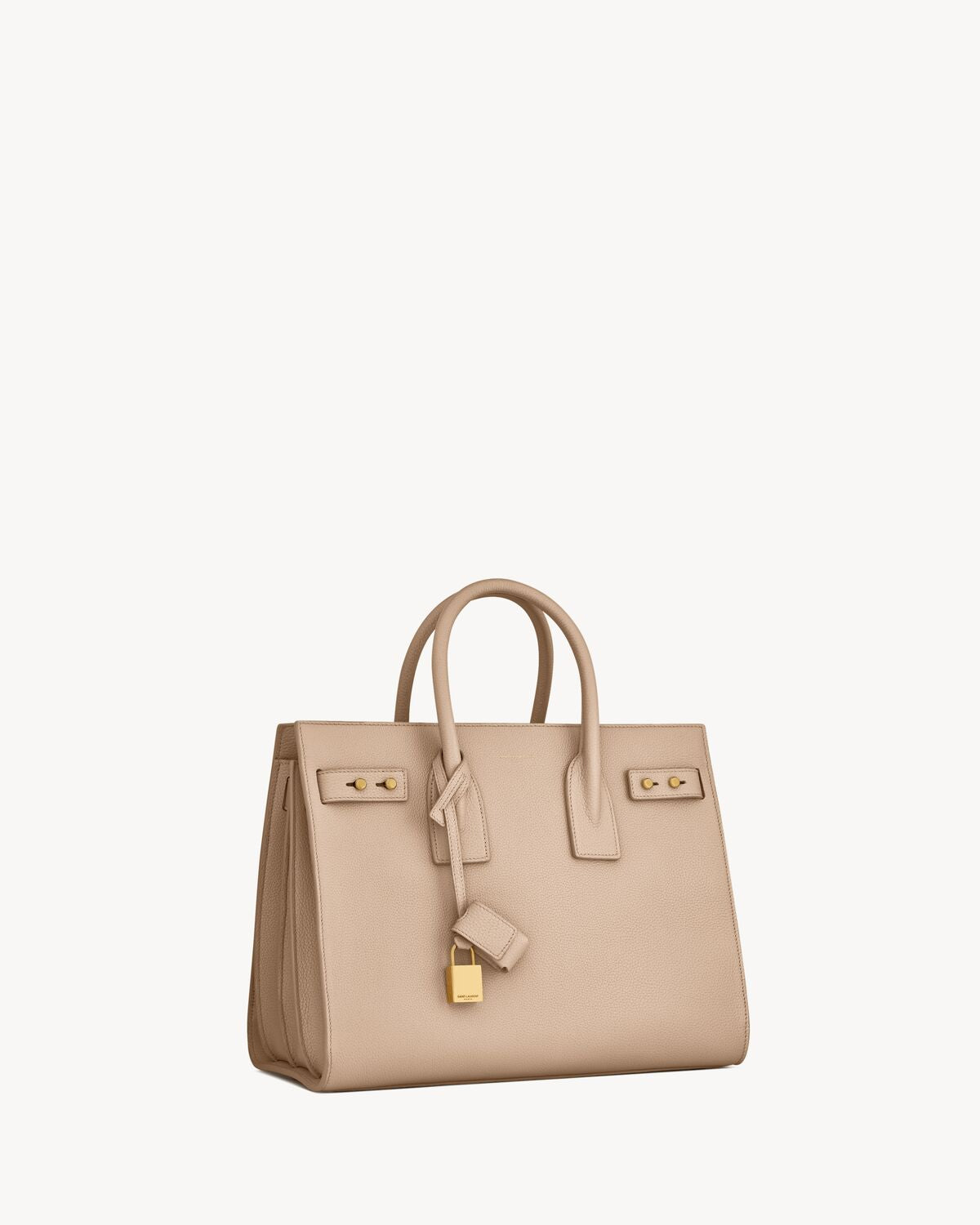 Sac de jour in supple grained leather - small