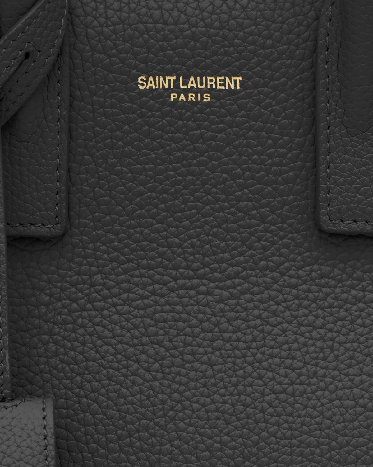 Sac de jour in supple grained leather - nano