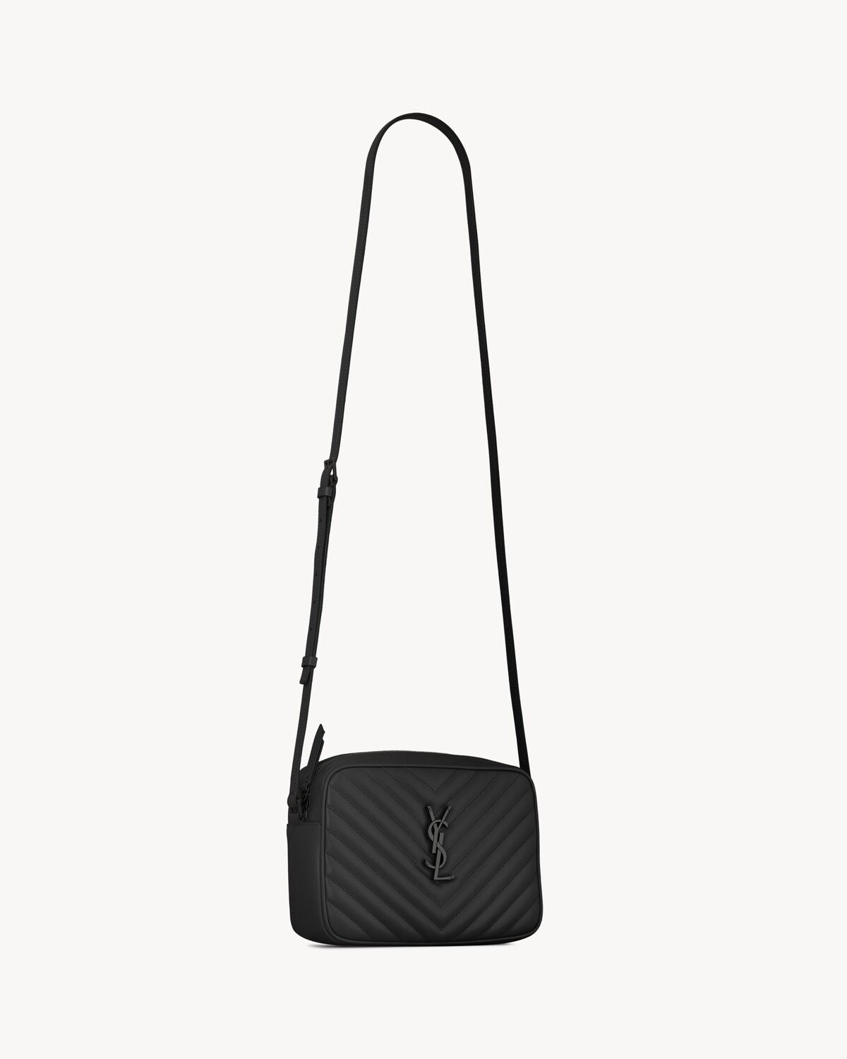 Lou camera bag in quilted leather - Hall Of Brand