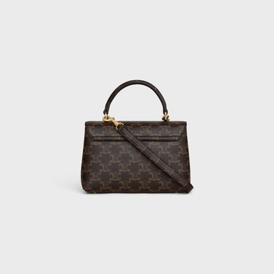 CELINE I NINO TEEN BAG Triomphe Canvas - Hall Of Brand