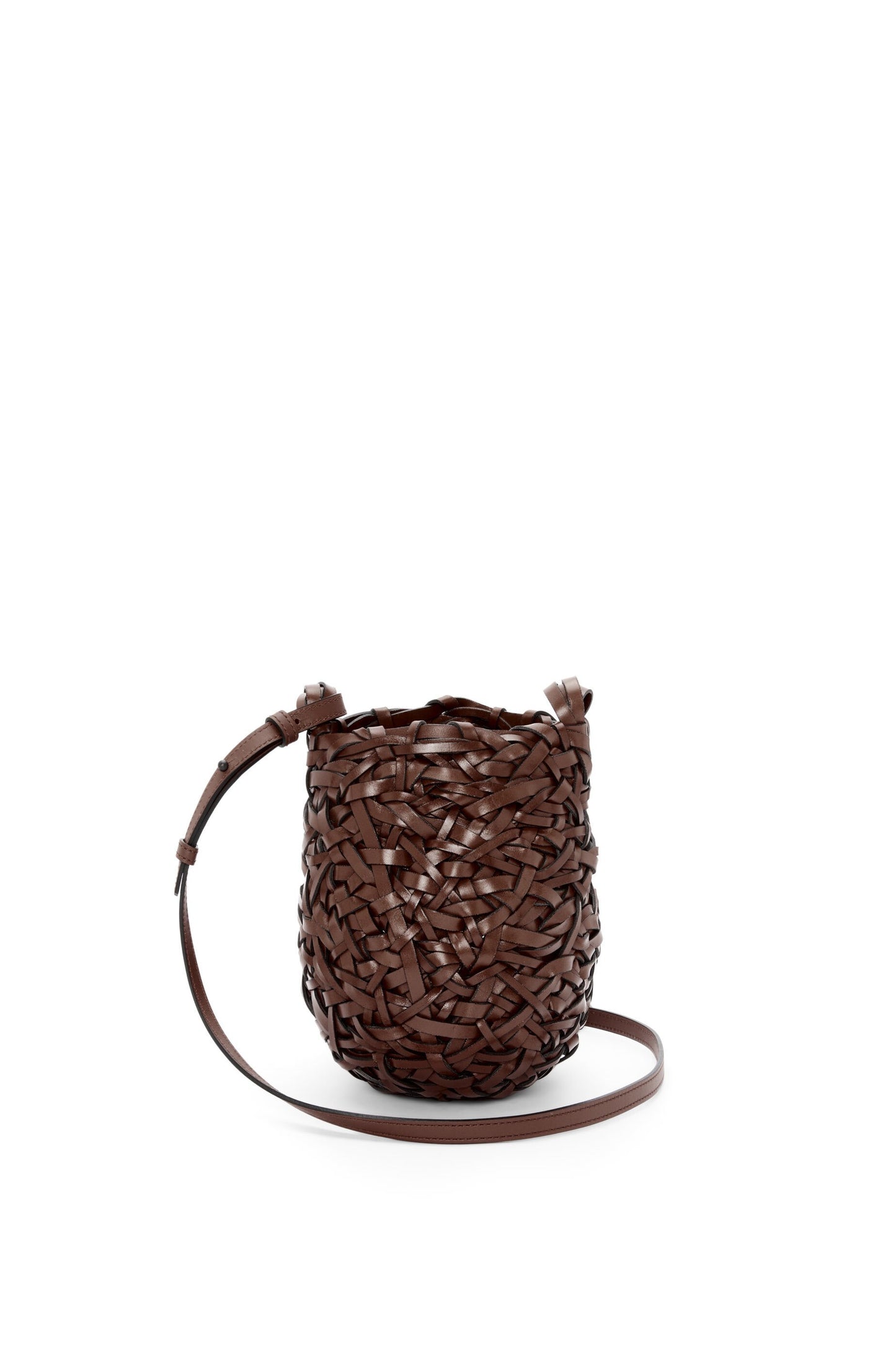 Small Nest Basket bag in calfskin