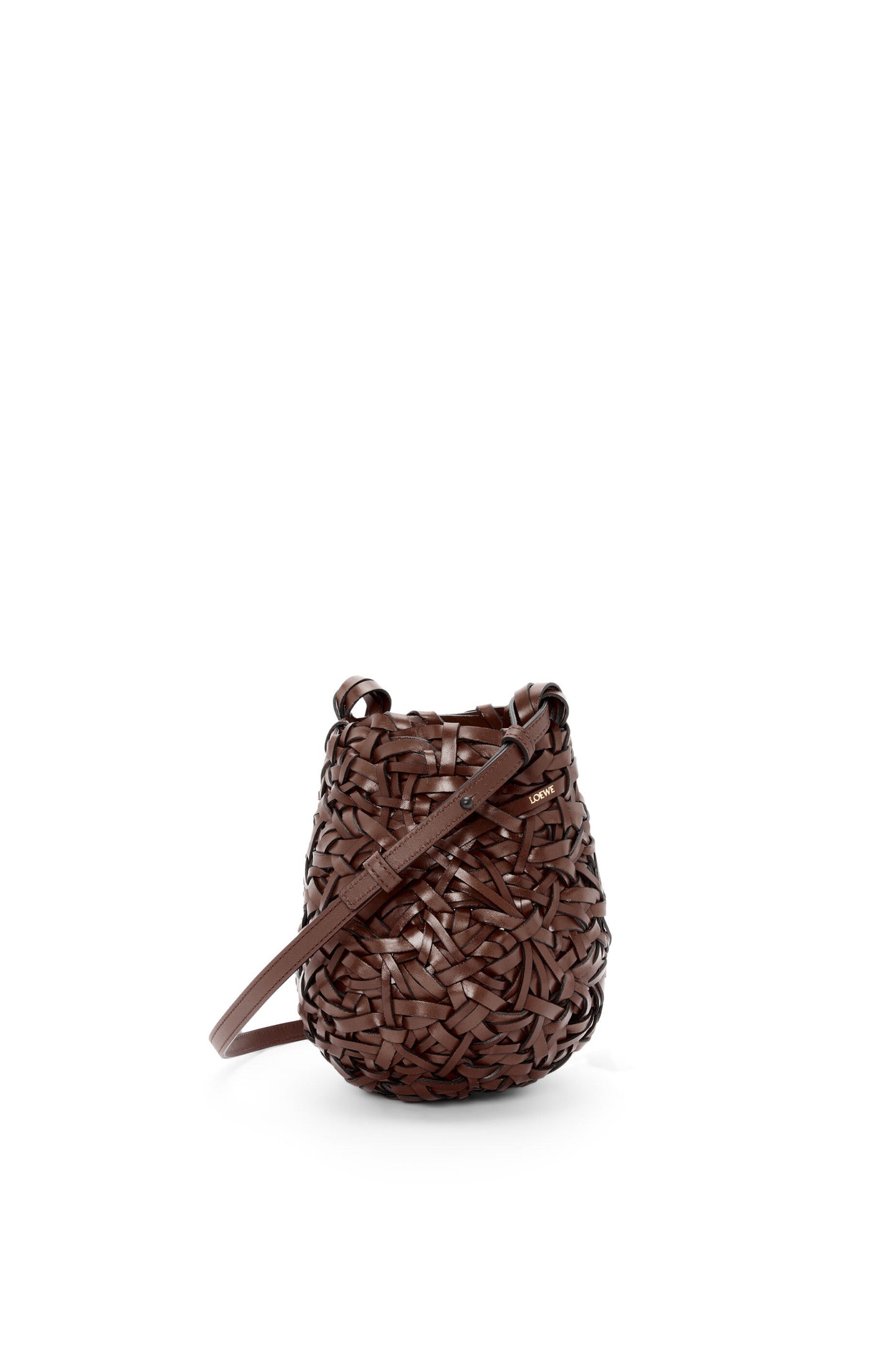 Small Nest Basket bag in calfskin