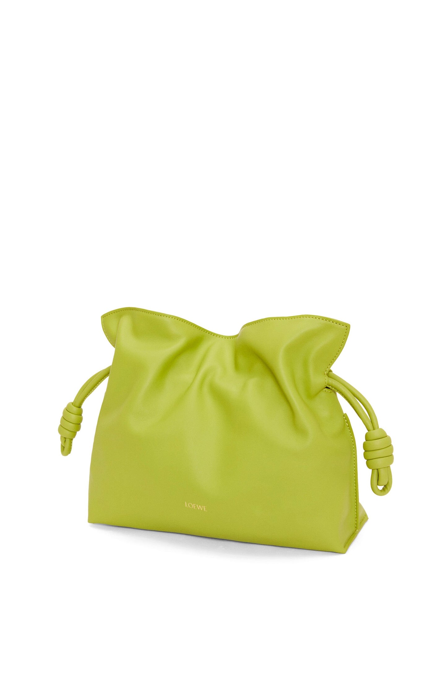 Medium Flamenco clutch in nappa calfskin