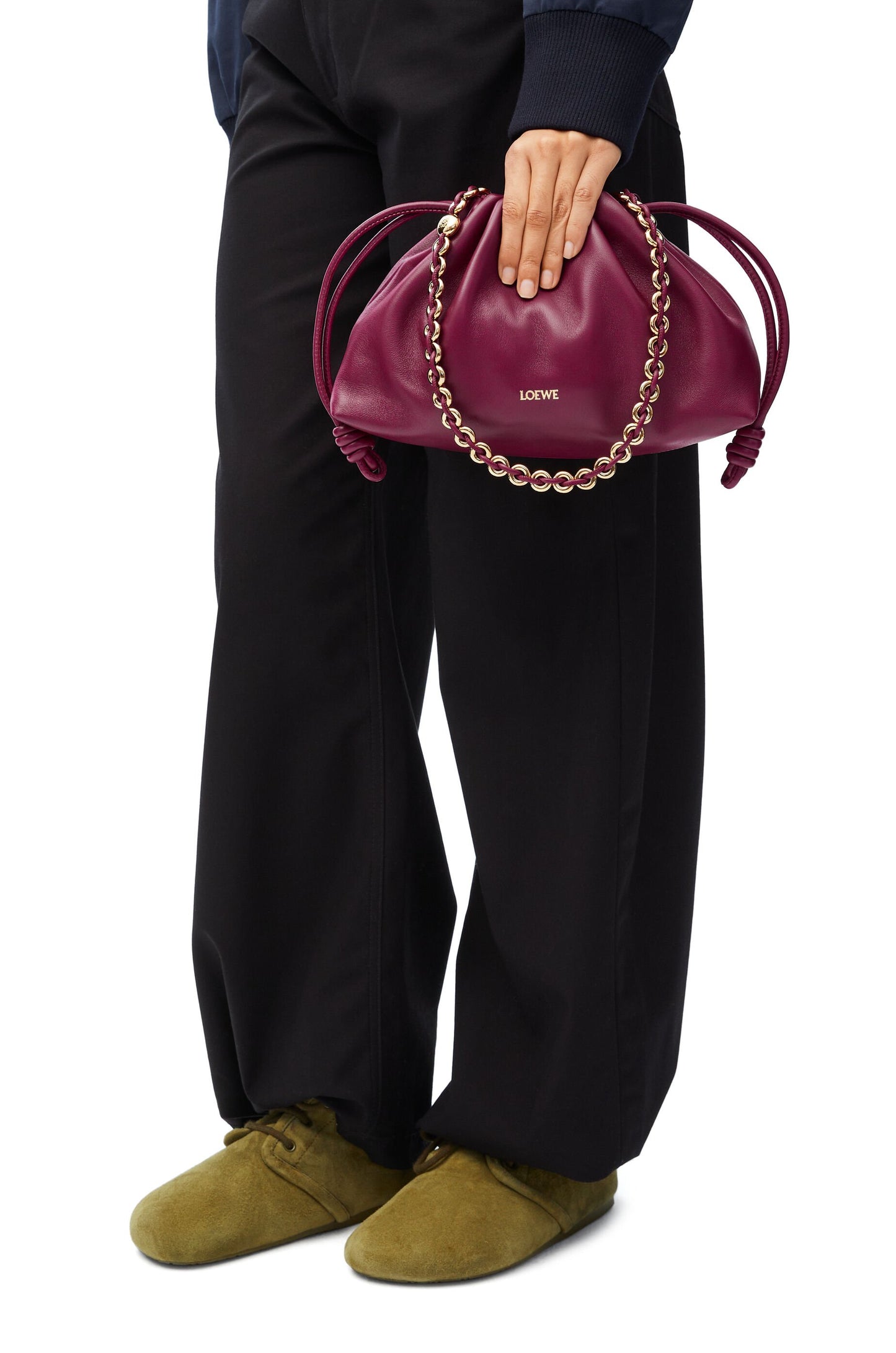 Medium Flamenco purse in mellow nappa lambskin