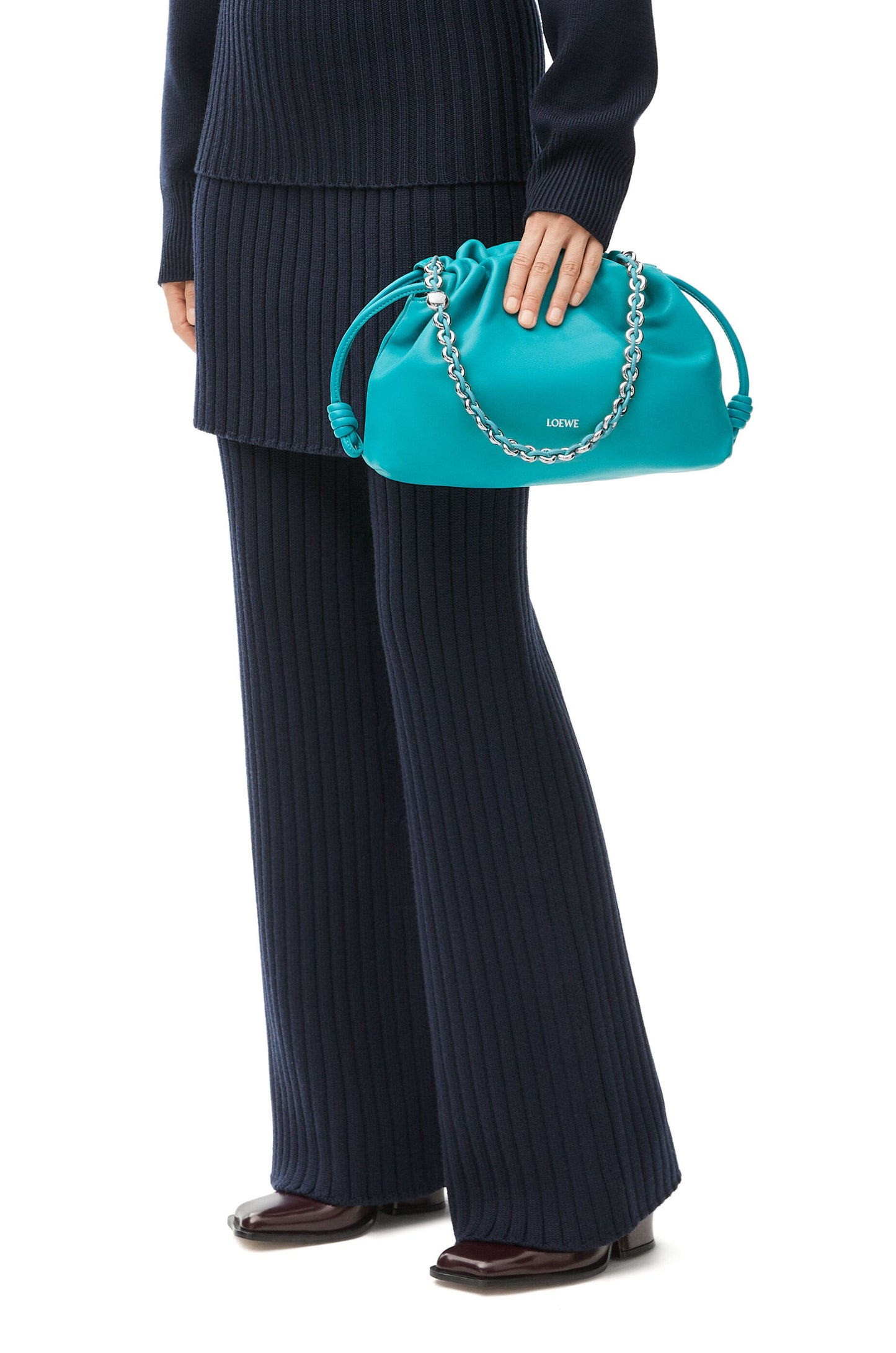 Medium Flamenco purse in mellow nappa lambskin