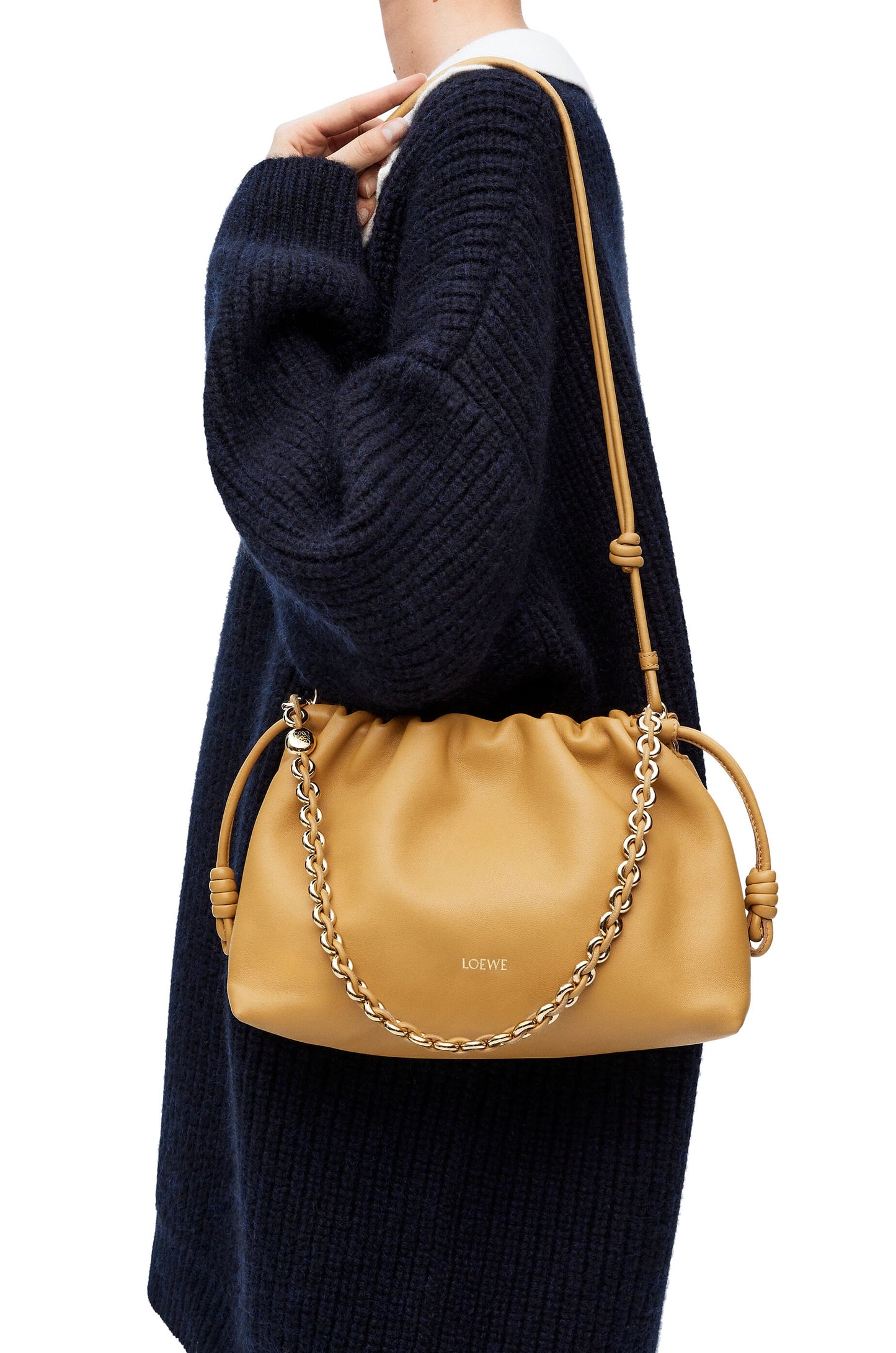 Medium Flamenco purse in mellow nappa lambskin