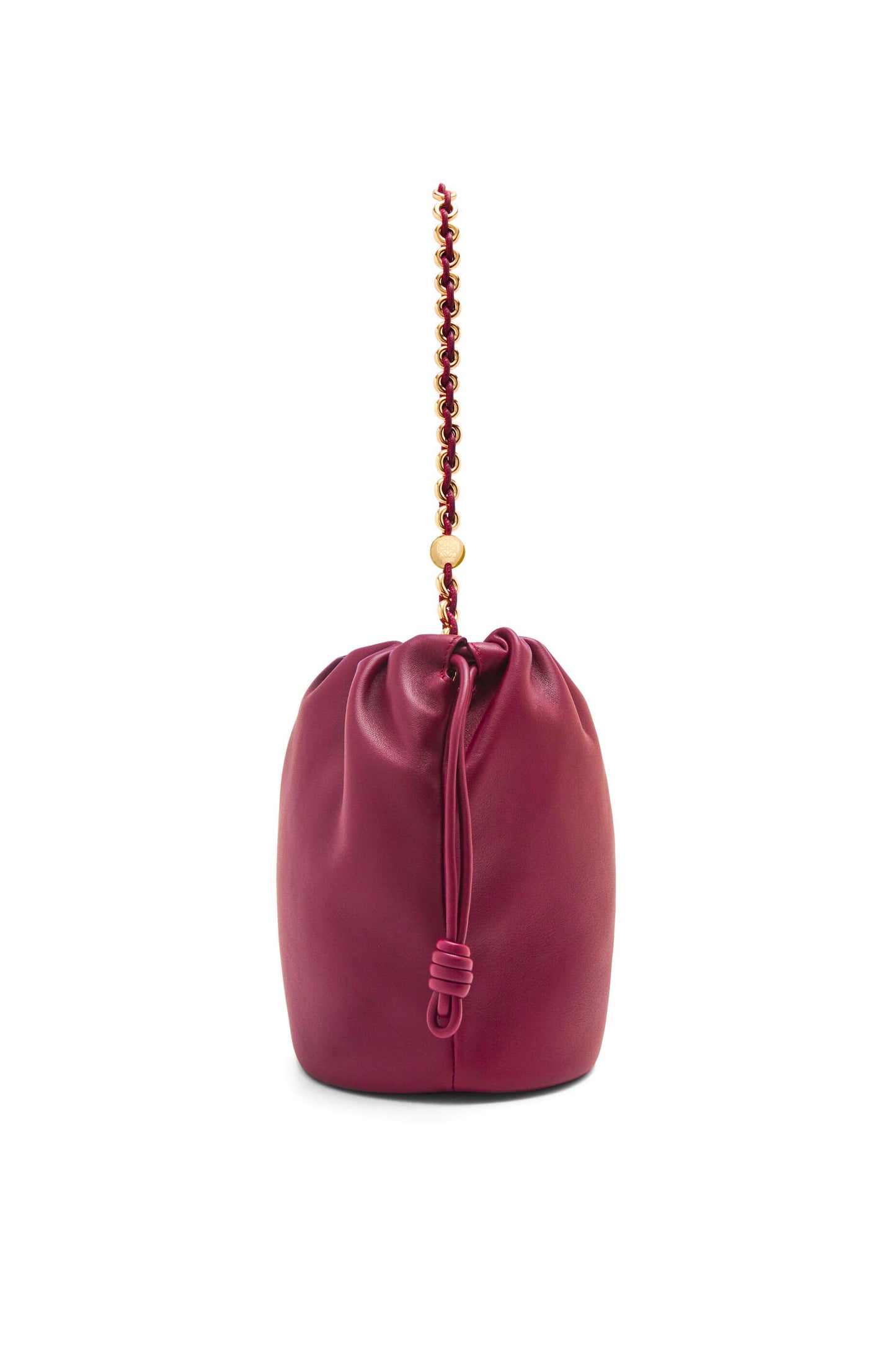 Flamenco purse bucket in mellow nappa lambskin