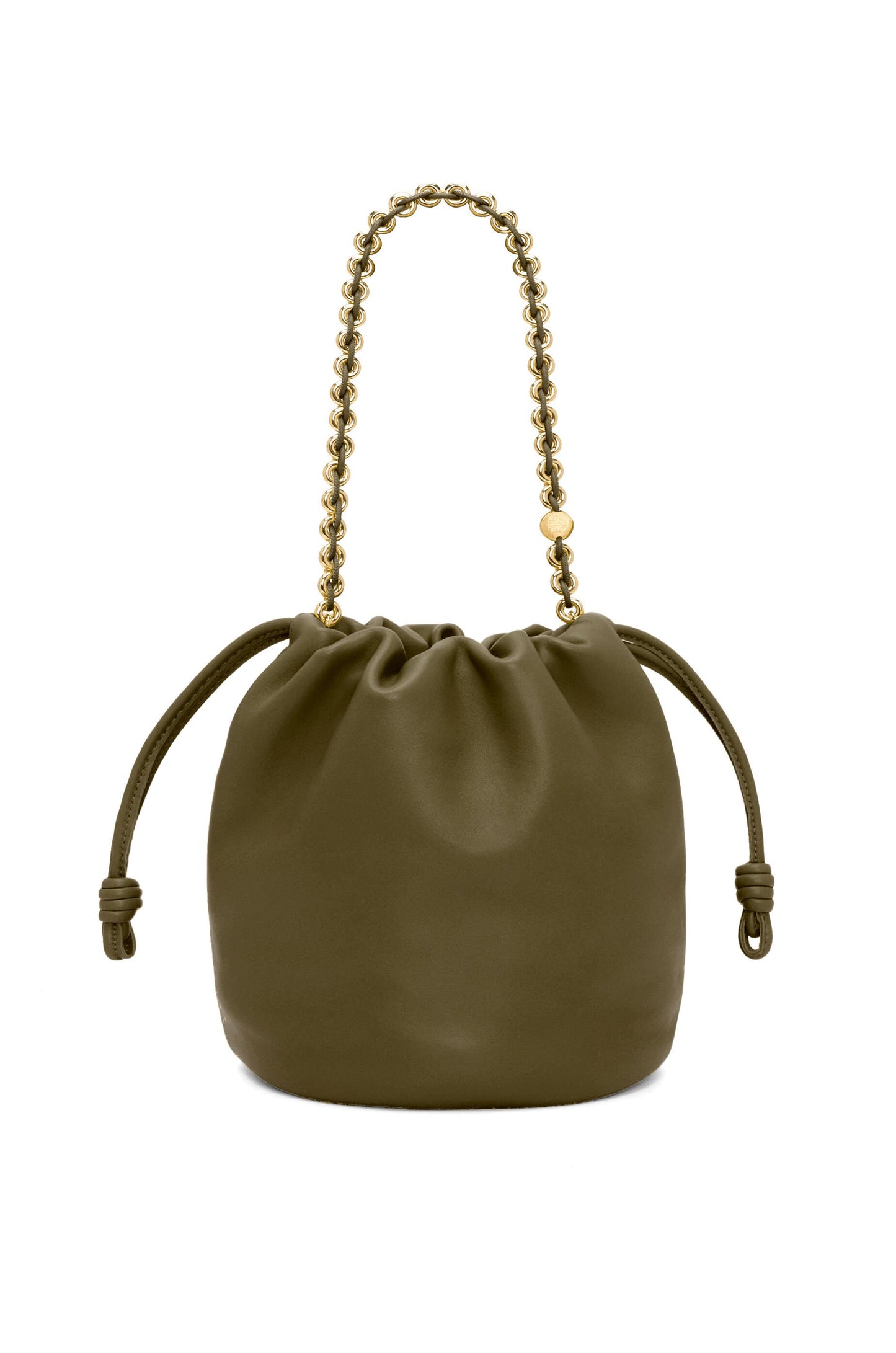 Flamenco purse bucket in mellow nappa lambskin