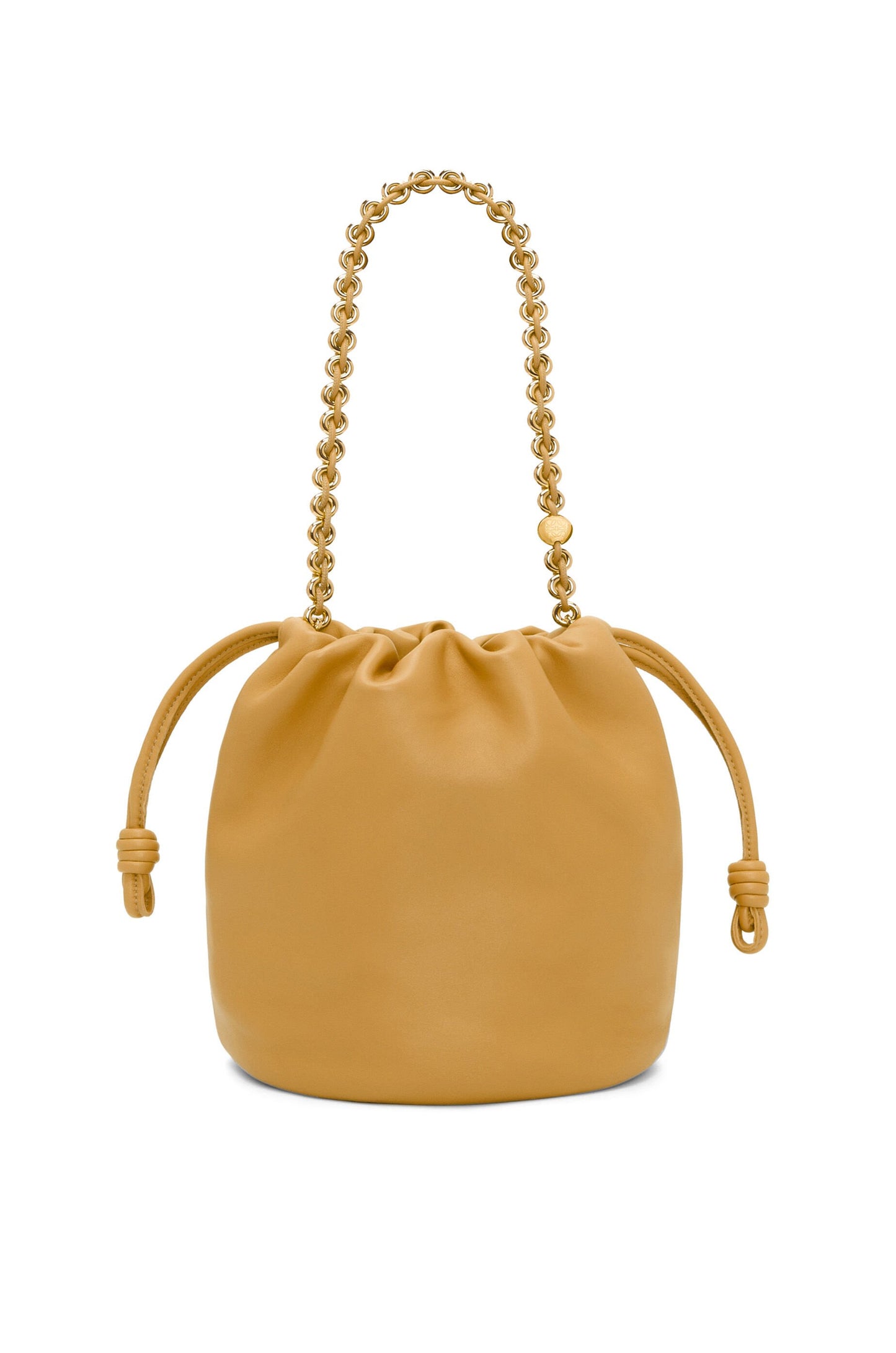 Flamenco purse bucket in mellow nappa lambskin