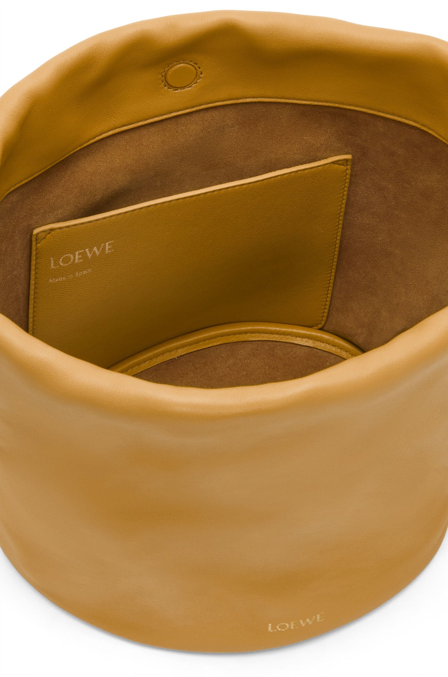 Flamenco purse bucket in mellow nappa lambskin