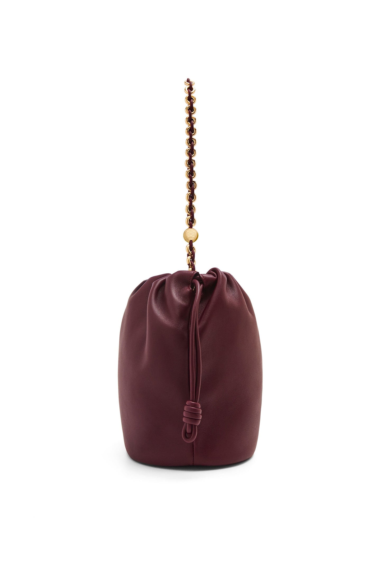 Flamenco purse bucket in mellow nappa lambskin