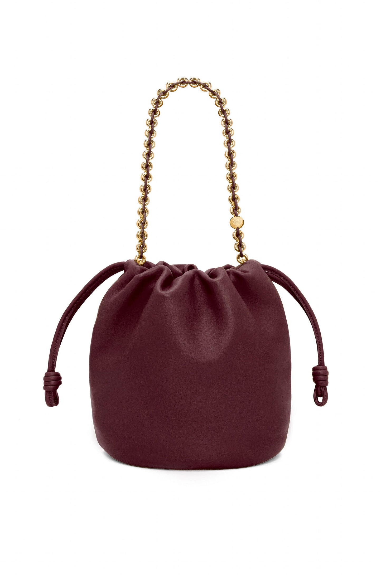 Flamenco purse bucket in mellow nappa lambskin