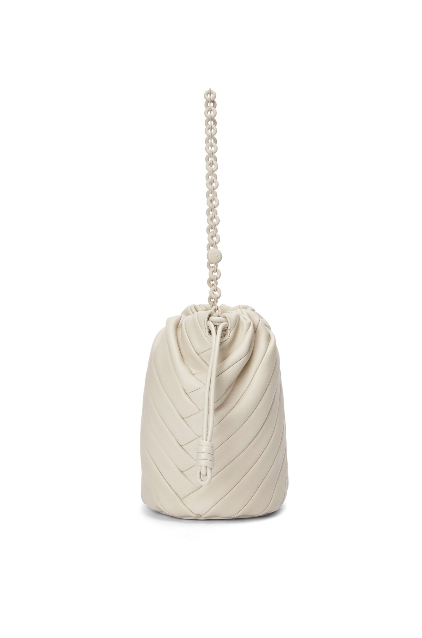 Medium Flamenco Purse bucket in mellow nappa lambskin