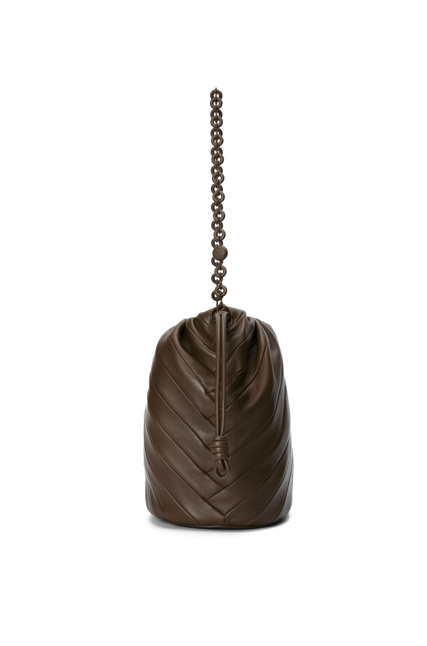 Medium Flamenco Purse bucket in mellow nappa lambskin