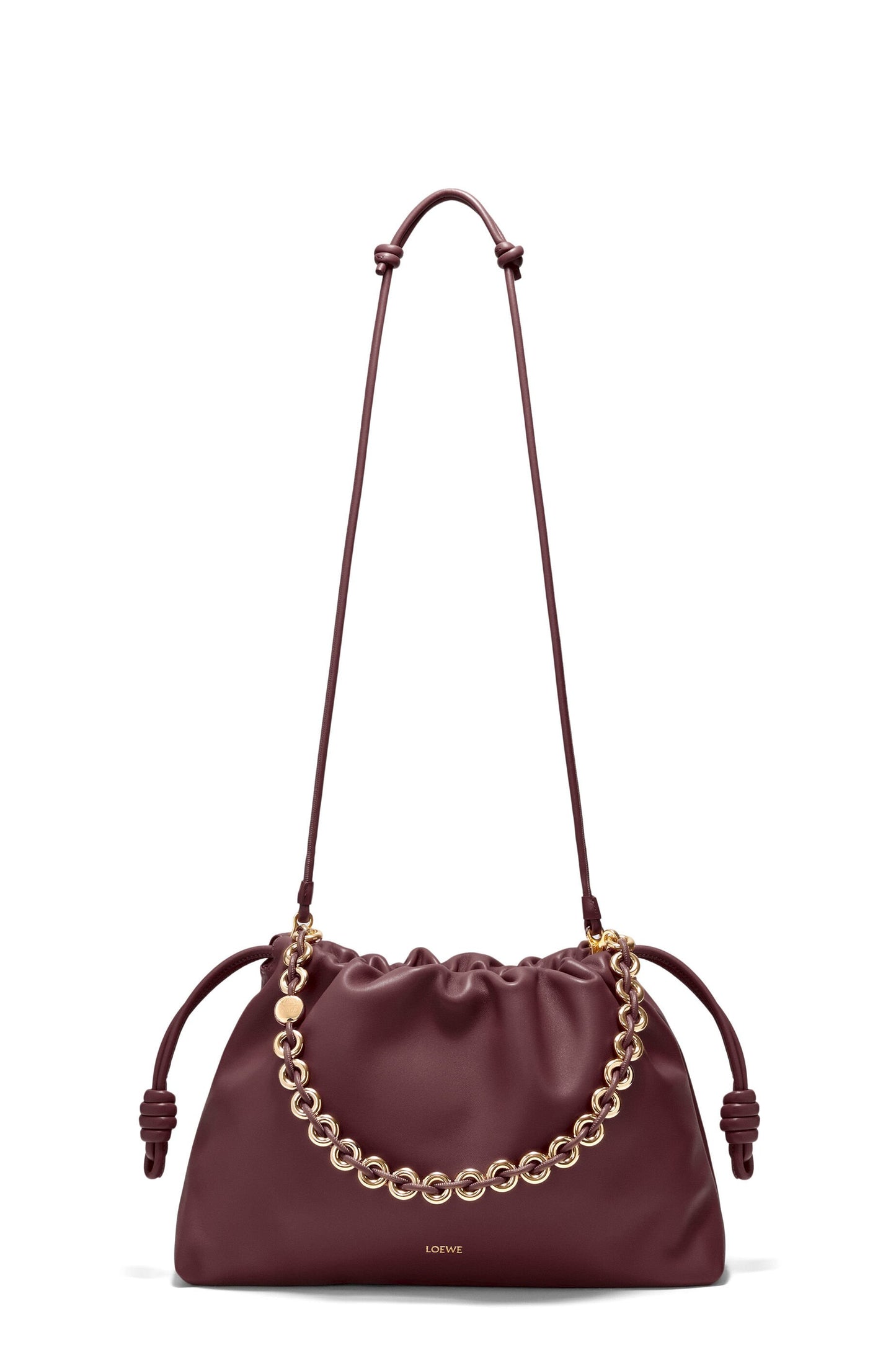 Large Flamenco purse in mellow nappa lambskin