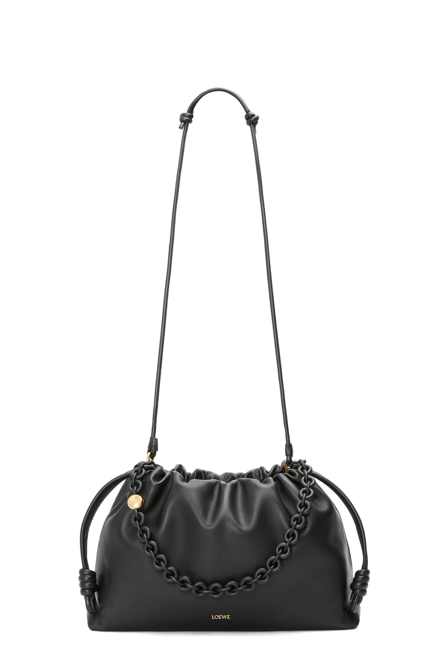 Large Flamenco purse in mellow nappa lambskin