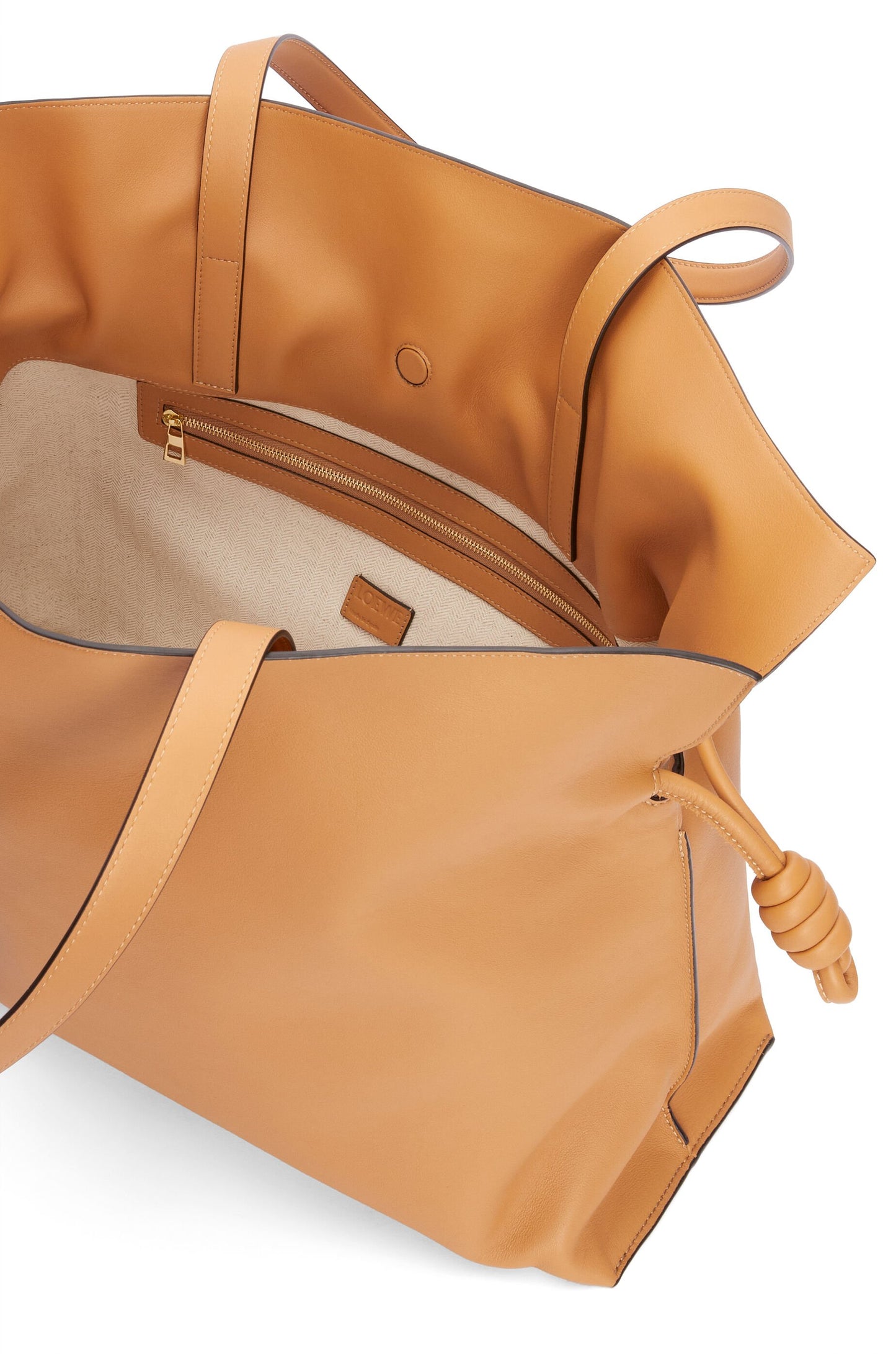 XL Flamenco clutch in nappa calfskin