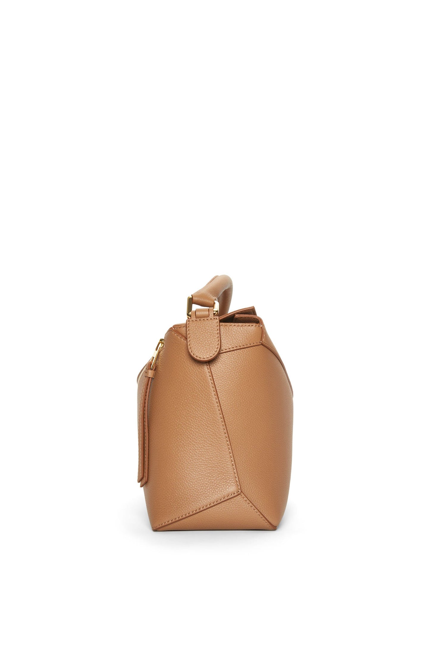 Puzzle bag in soft grained calfskin