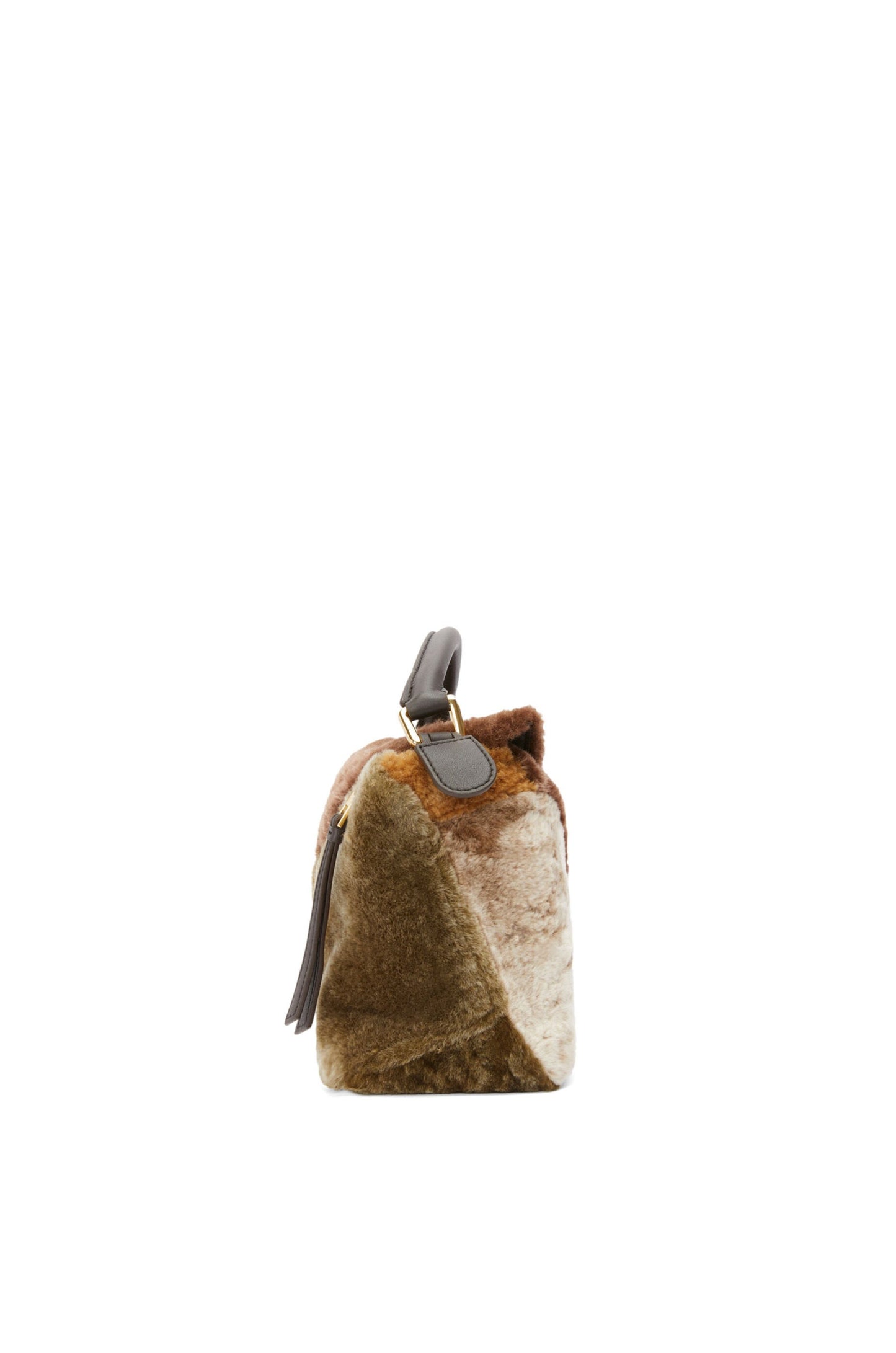 Small Puzzle bag in shearling