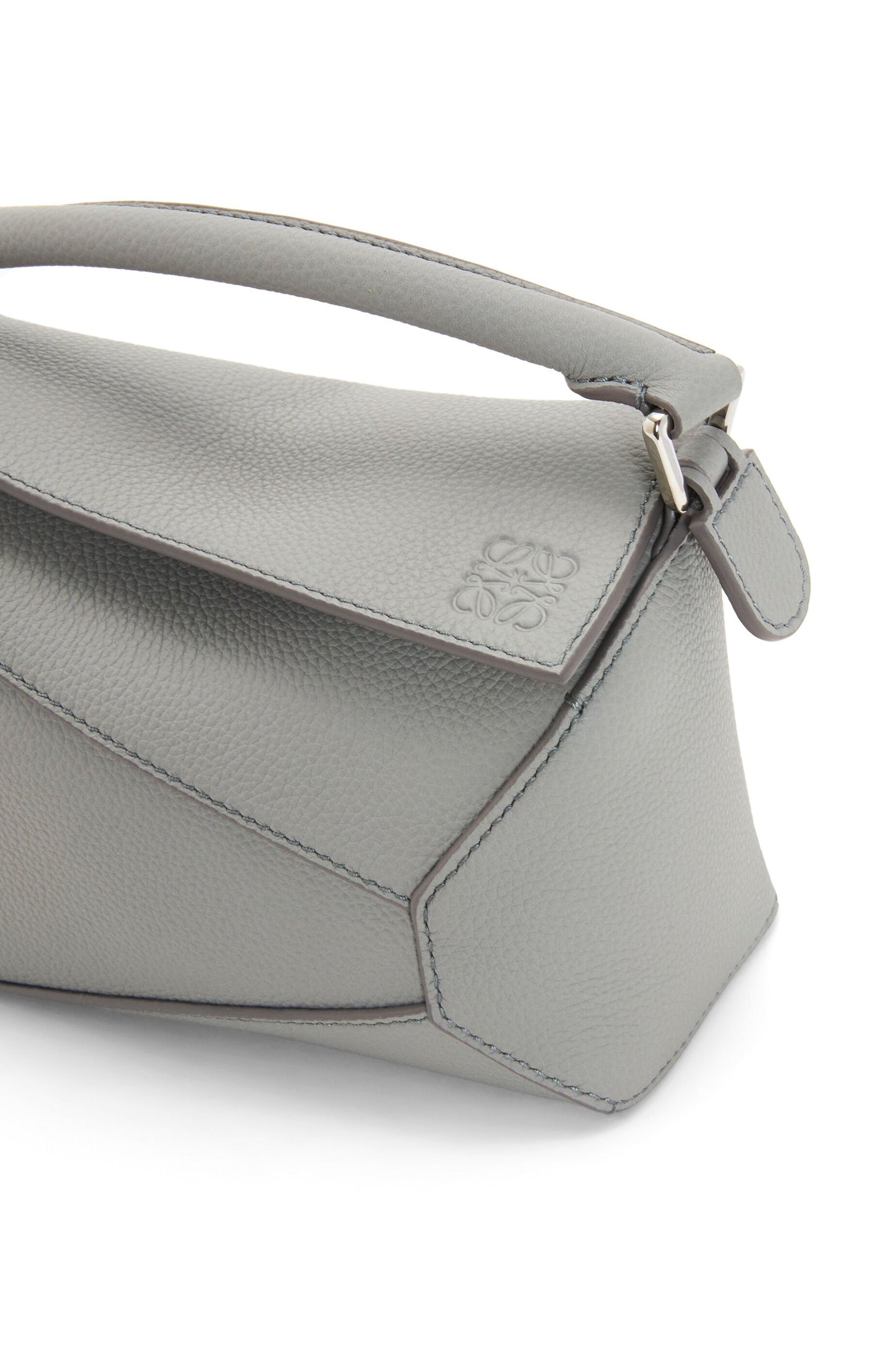 Mini Puzzle bag in soft grained calfskin