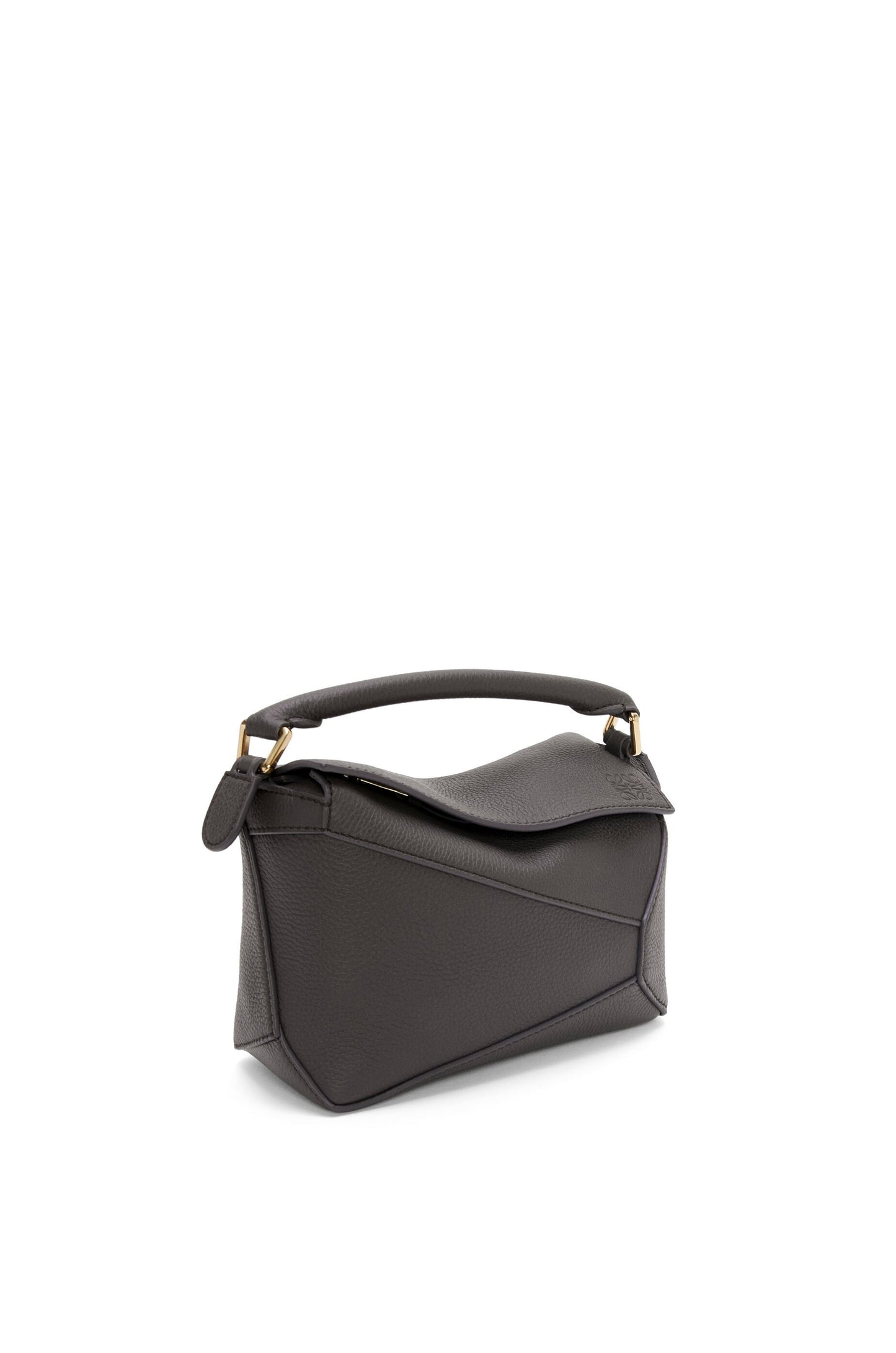 Mini Puzzle bag in soft grained calfskin