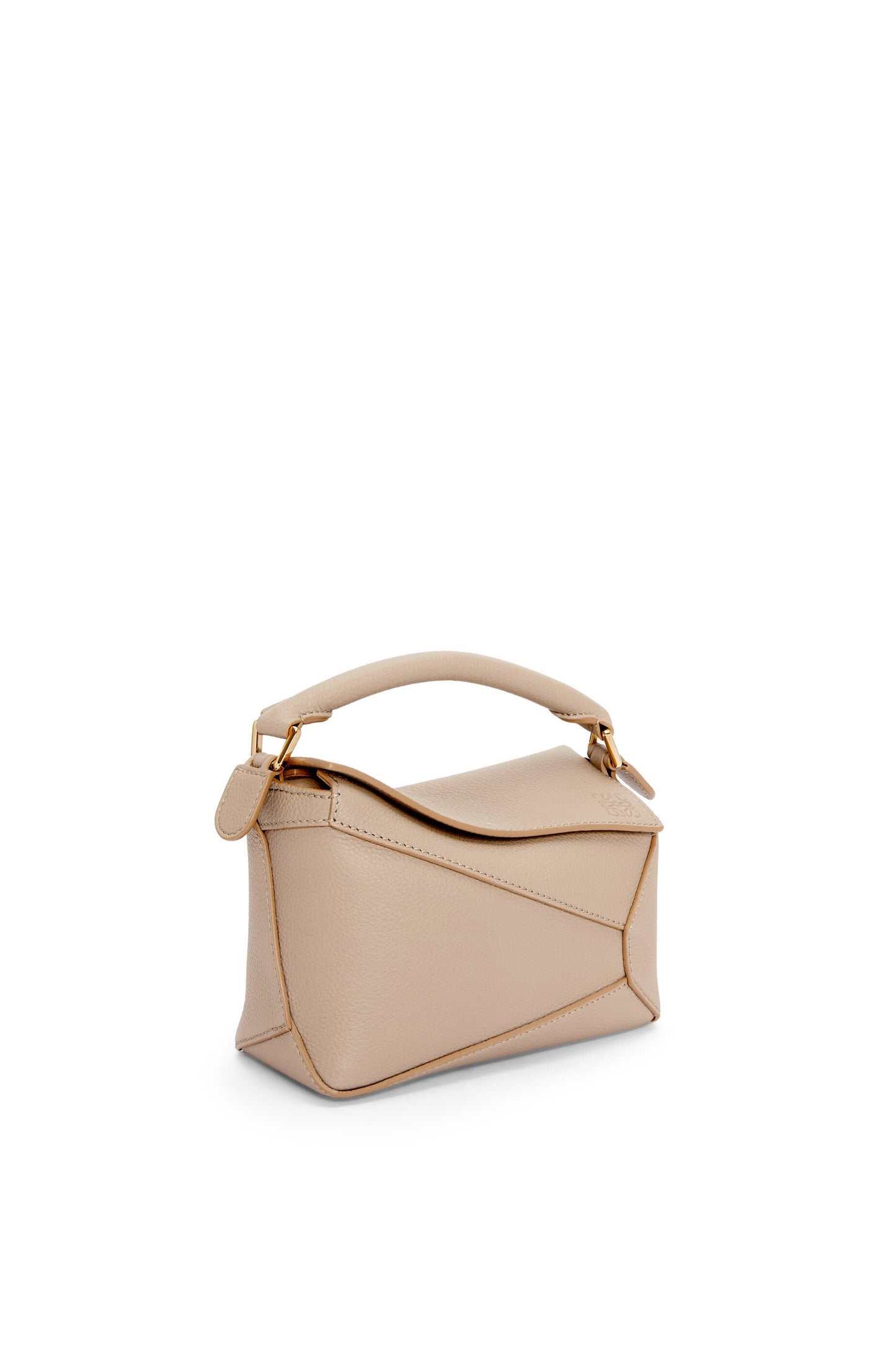 Mini Puzzle bag in soft grained calfskin