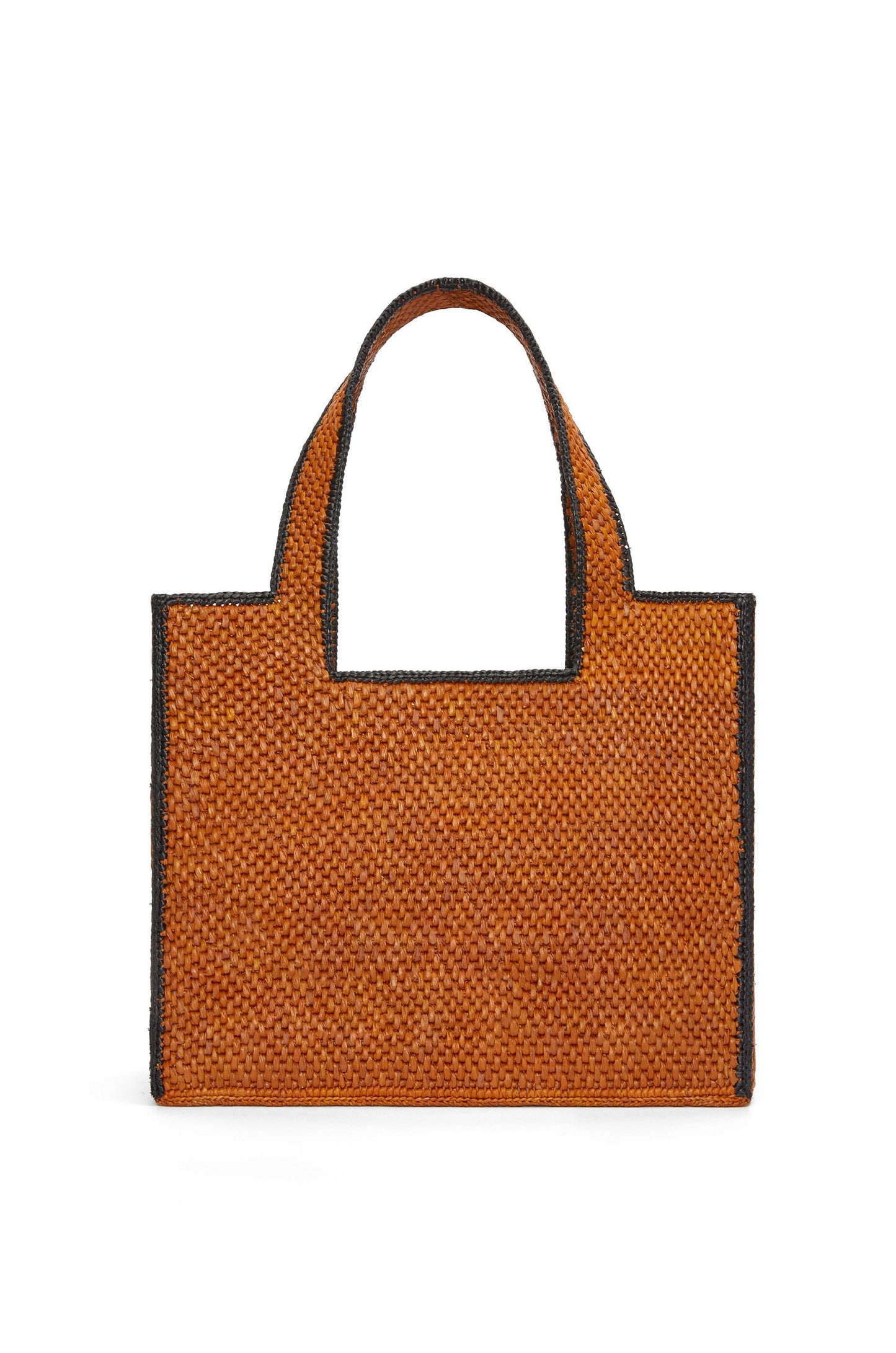 Large LOEWE Font Tote in raffia